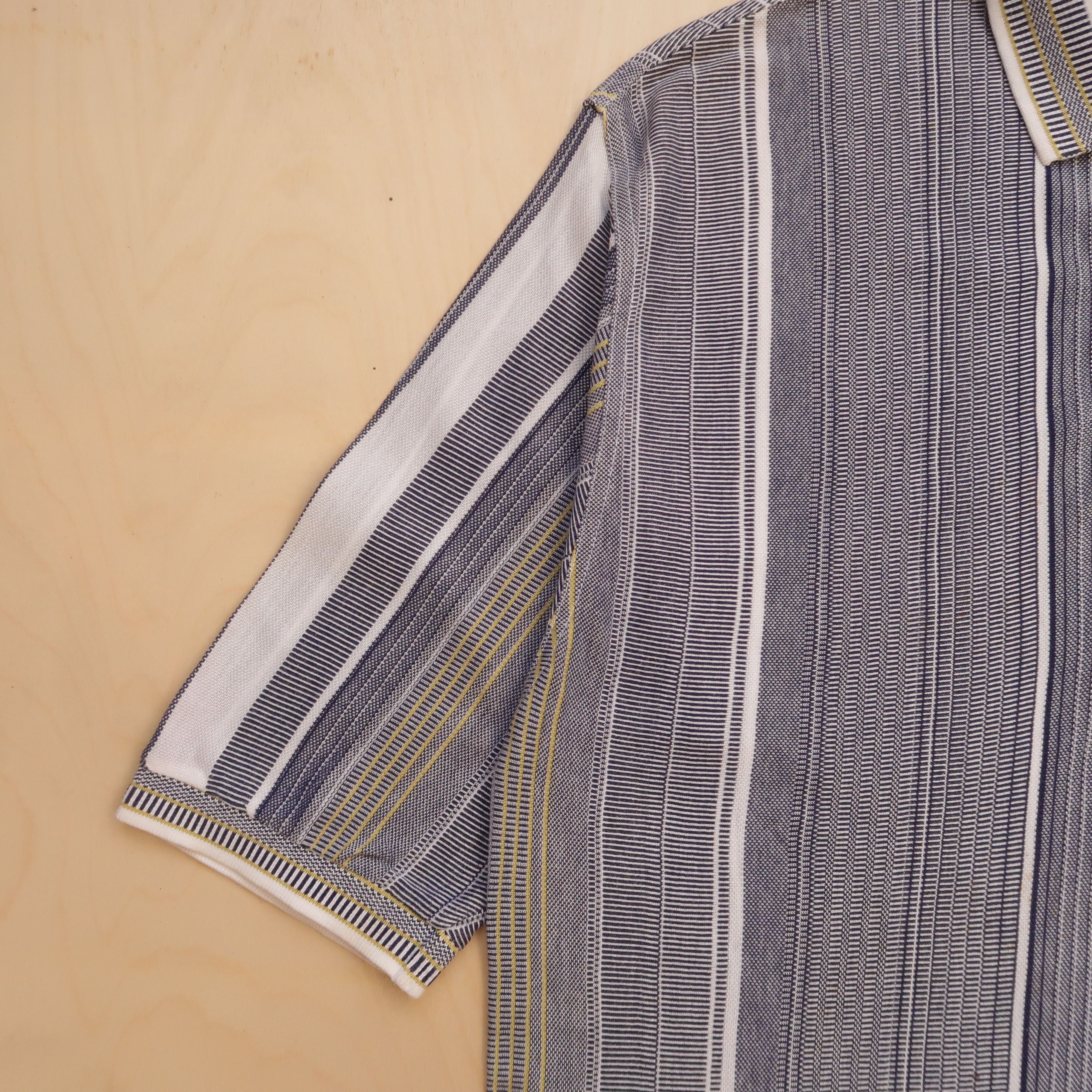 Kenzo 90s Vintage Kenzo Golf Psychedelic Stripe Polo Shirt Size US M / EU 48-50 / 2 - 10 Thumbnail