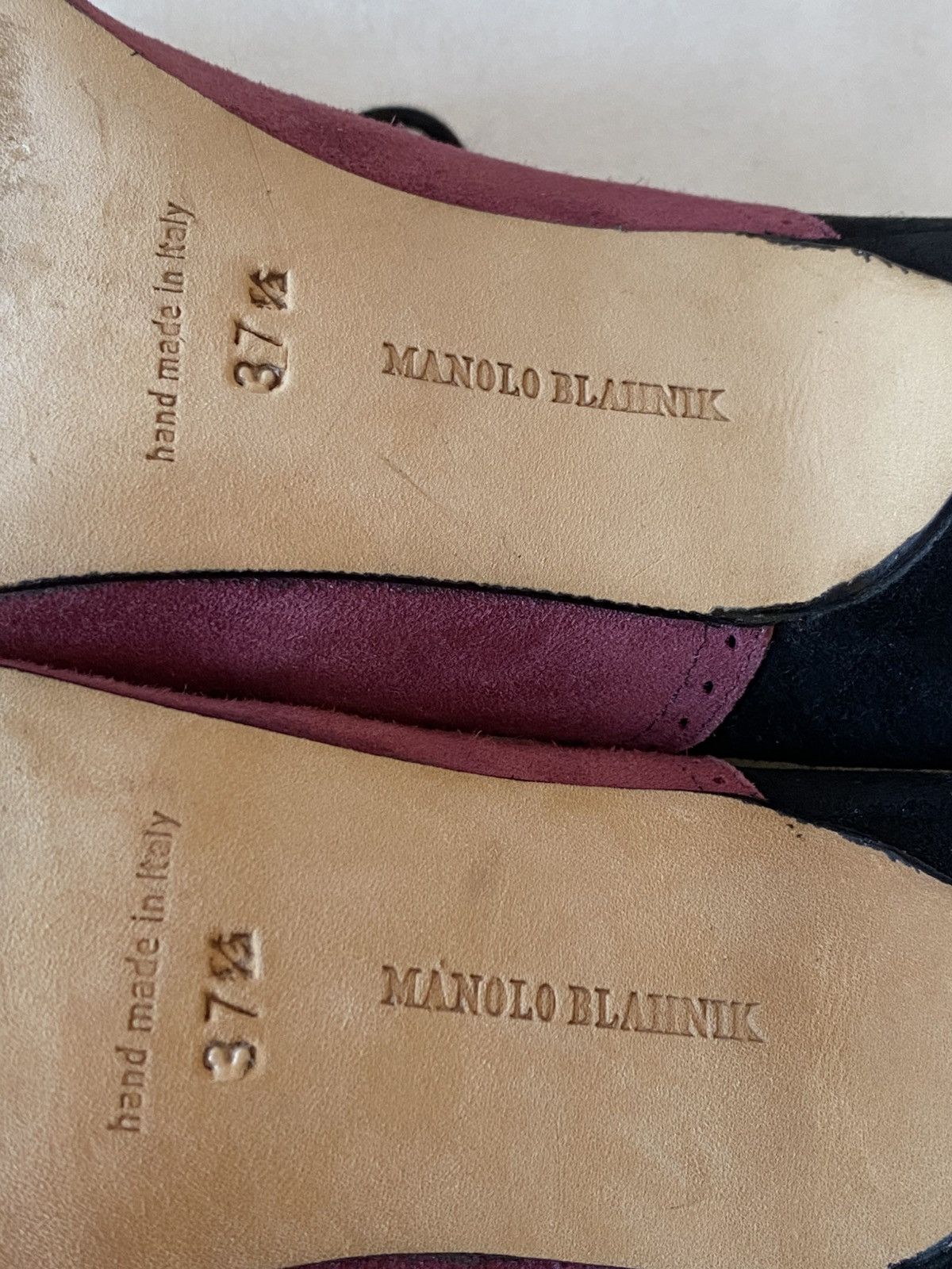 Manolo Blahnik Manolo Blahnik Lace Up Y2K Heels Shoes Size US 7.5 / IT 37.5 - 10 Thumbnail