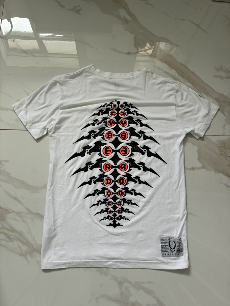 Fotus 2000s Cyberdog Spine Shirt | Grailed