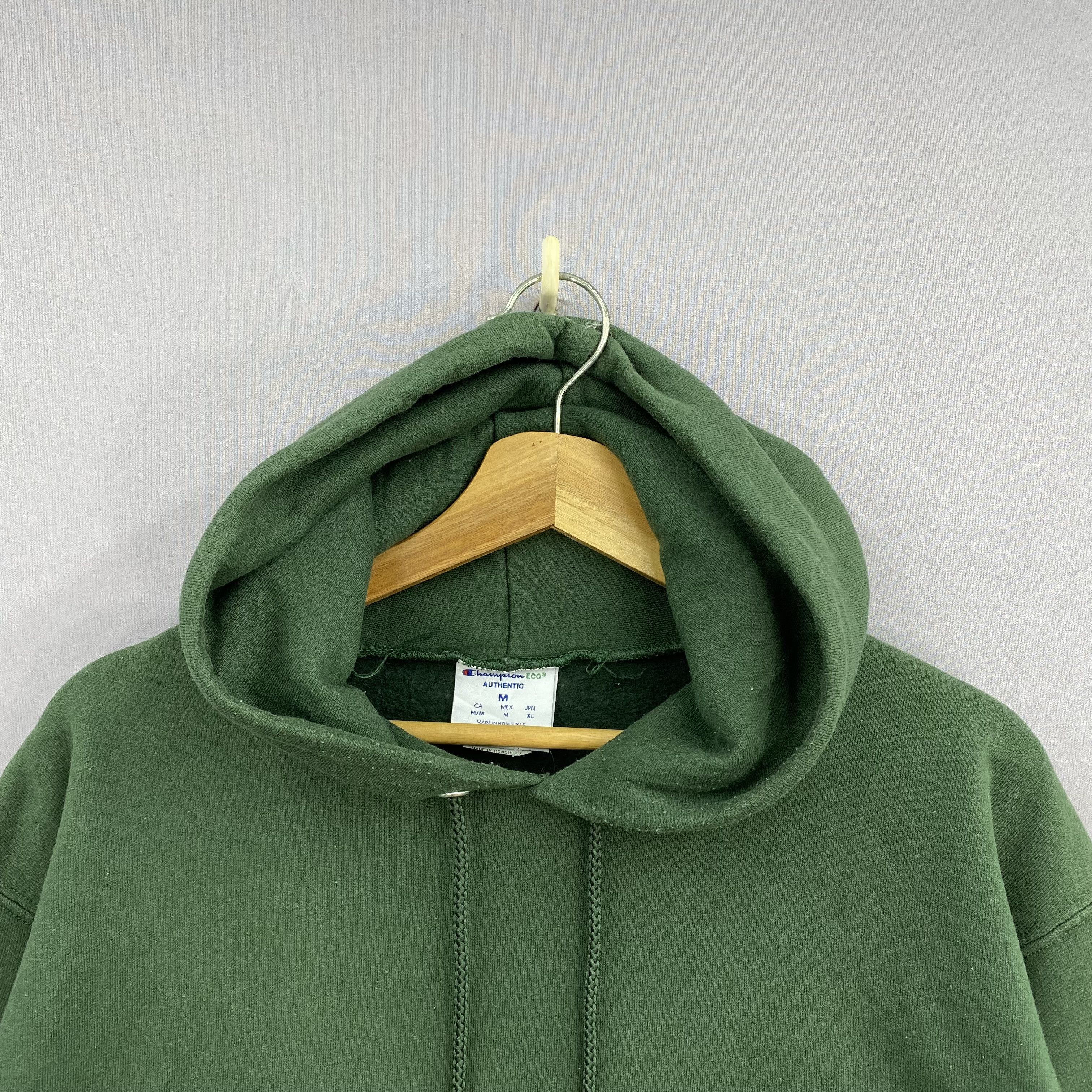 Champion Vintage Champion Hooded Sweatshirt EcoSmart Hoodie Pullover Size US L / EU 52-54 / 3 - 7 Thumbnail
