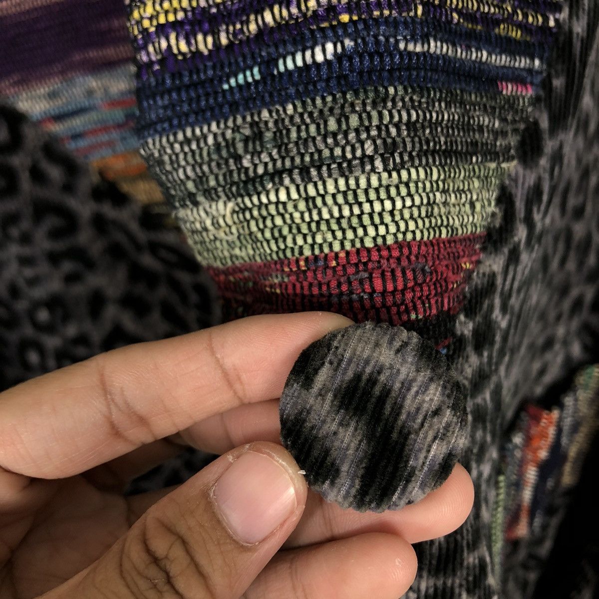 Japanese Brand 🔥Vtg Knit Jacket Hand Made Japan Inspire Kapital Size US M / EU 48-50 / 2 - 15 Thumbnail
