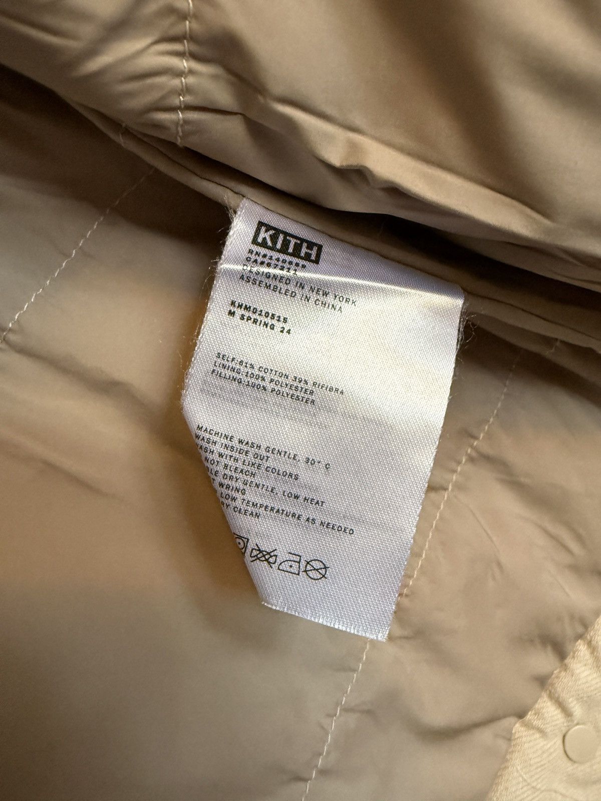 Kith NWT Kith Puffed Jase Denim Jacket- Session Size US XS / EU 42 / 0 - 11 Thumbnail