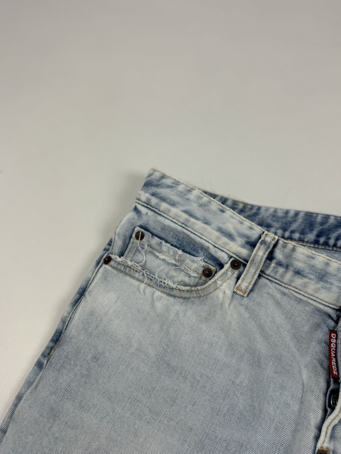 Dsquared2 Dsquared2 Iconic Denim Dept Dean & Dan Caten Washed Jeans Size US 35 - 8 Thumbnail