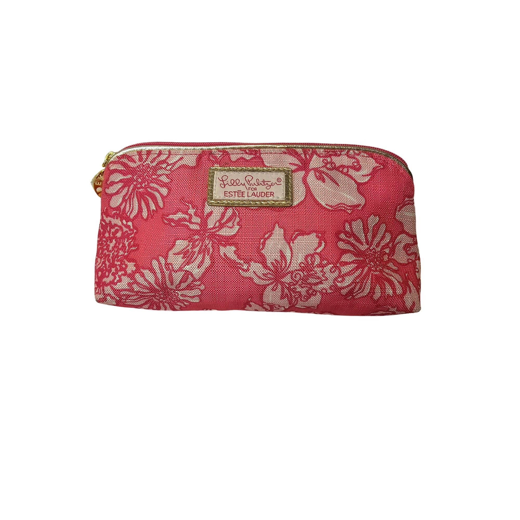 Other Lilly Pulitzer Estee Lauder Women's Red/Pink Floral Makeup C Size ONE SIZE - 1 Thumbnail