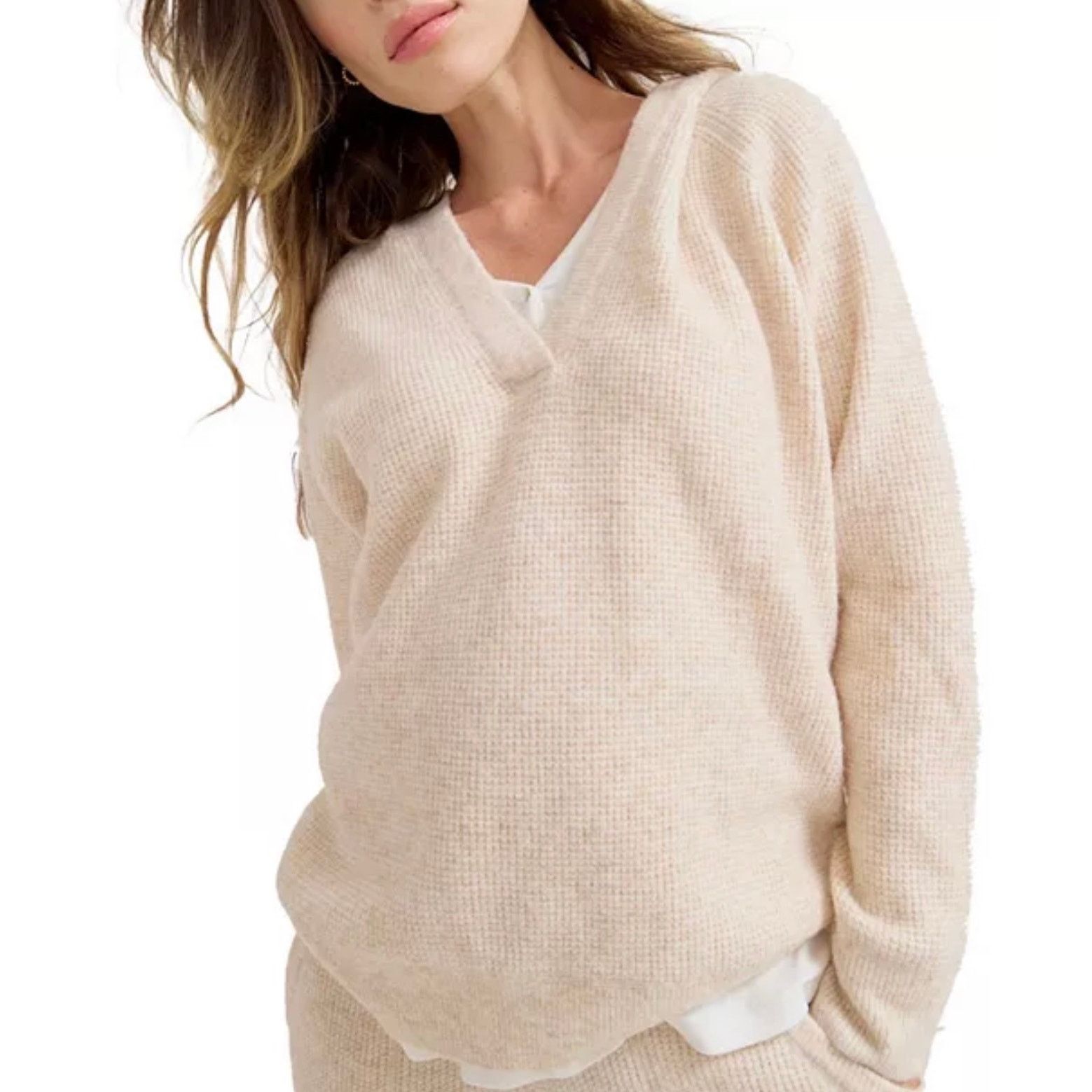 Other HATCH The Cozy Waffle Visitor Hoodie + Maternity Jogger Size S / US 4 / IT 40 - 2 Thumbnail