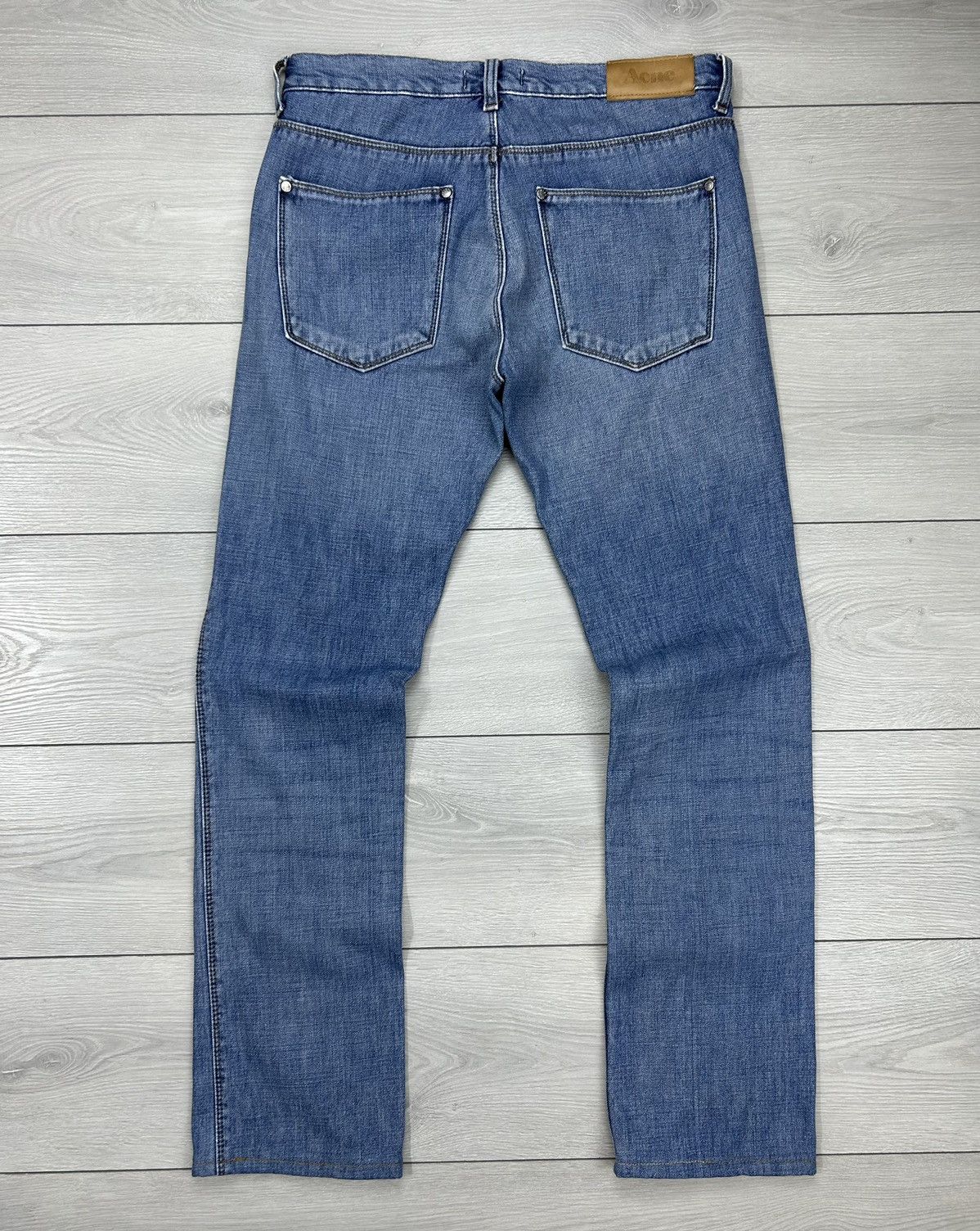 Acne Studios Vintage Max Contrast Light Jeans size 31/34