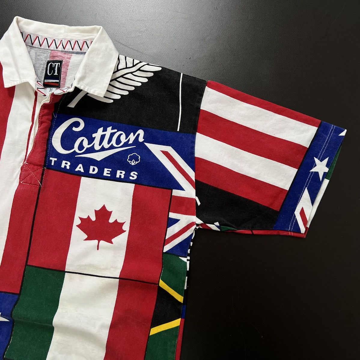Vintage RARE VINTAGE 1995 RUGBY WORLD CUP SPECIAL SHIRT Size M Size US M / EU 48-50 / 2 - 8 Thumbnail
