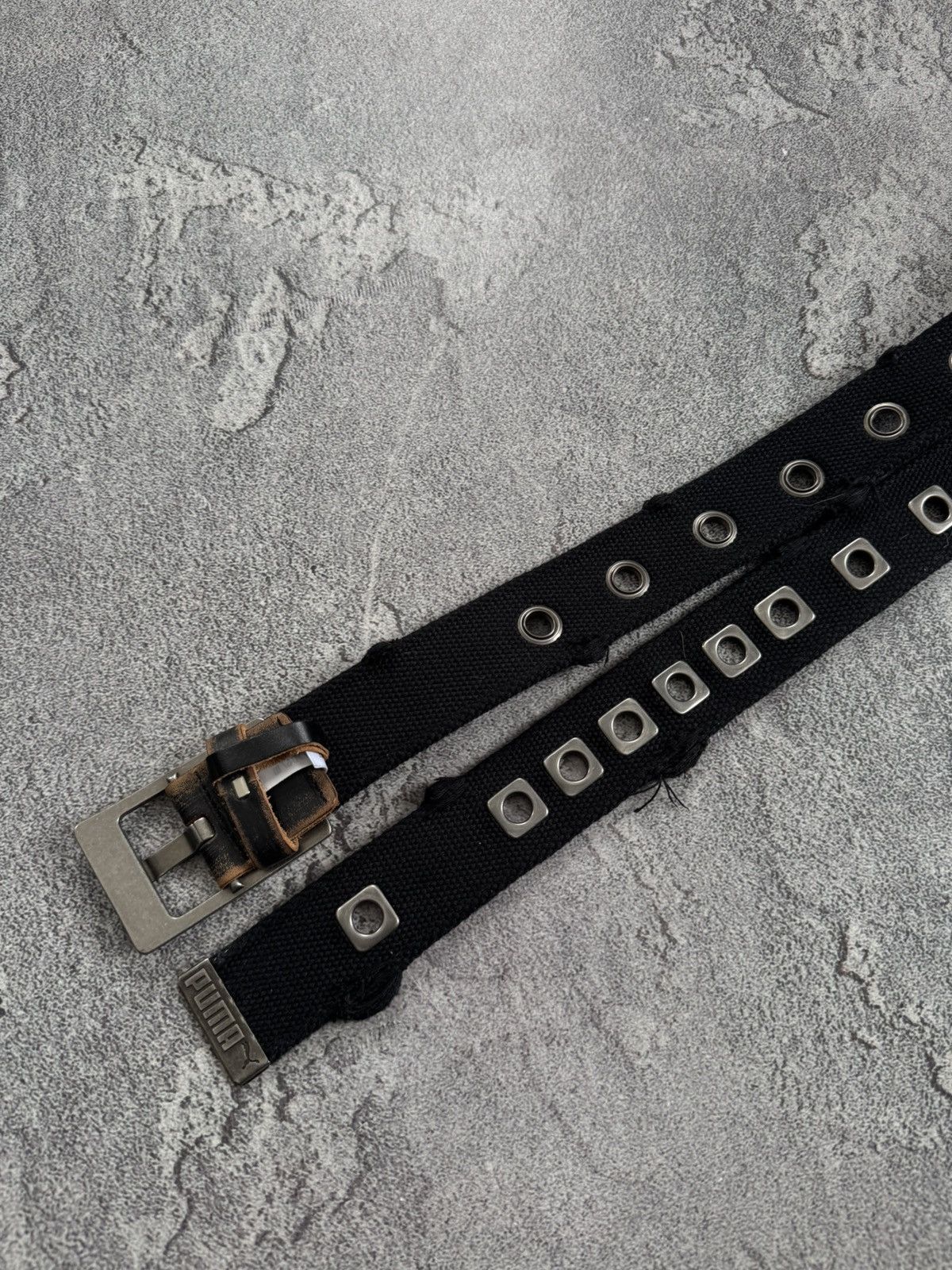 Puma Puma Retro Distressed style Y2K Avantgarde belt L.G.B. Size ONE SIZE - 7 Thumbnail