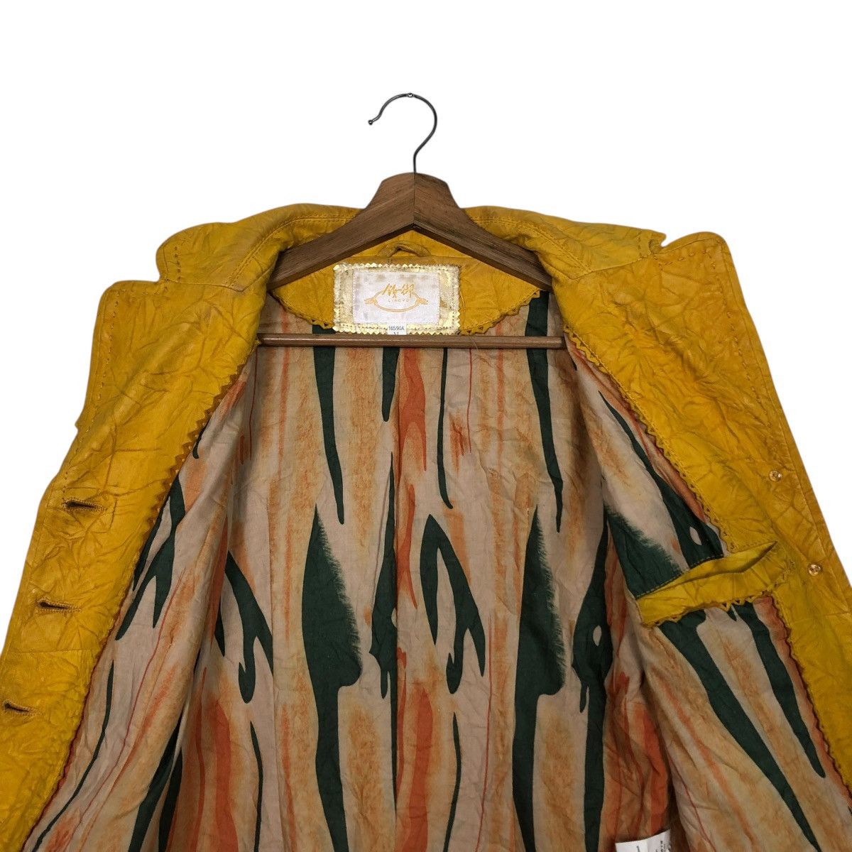 Japanese Brand 🔥VINTAGE CROPPED LEATHER JACKET SHEEPSKIN ISSEY MIYAKE Size M / US 6-8 / IT 42-44 - 16 Thumbnail