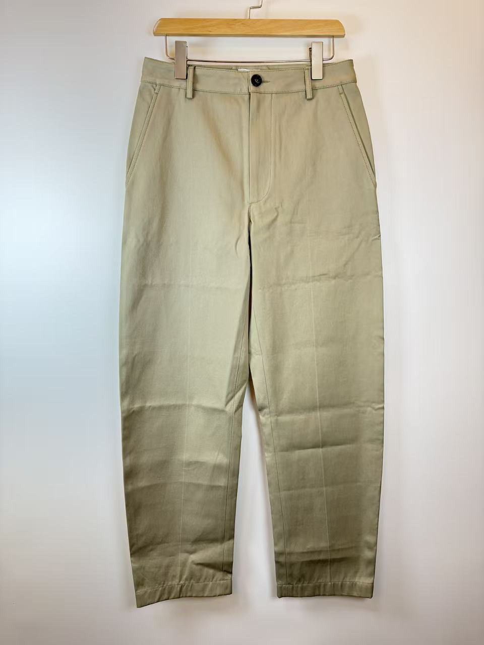 Bottega Veneta Bottega Veneta Triangle Loop Cotton Pants Size 36 Size 25" / US 0 / IT 36 - 1 Thumbnail