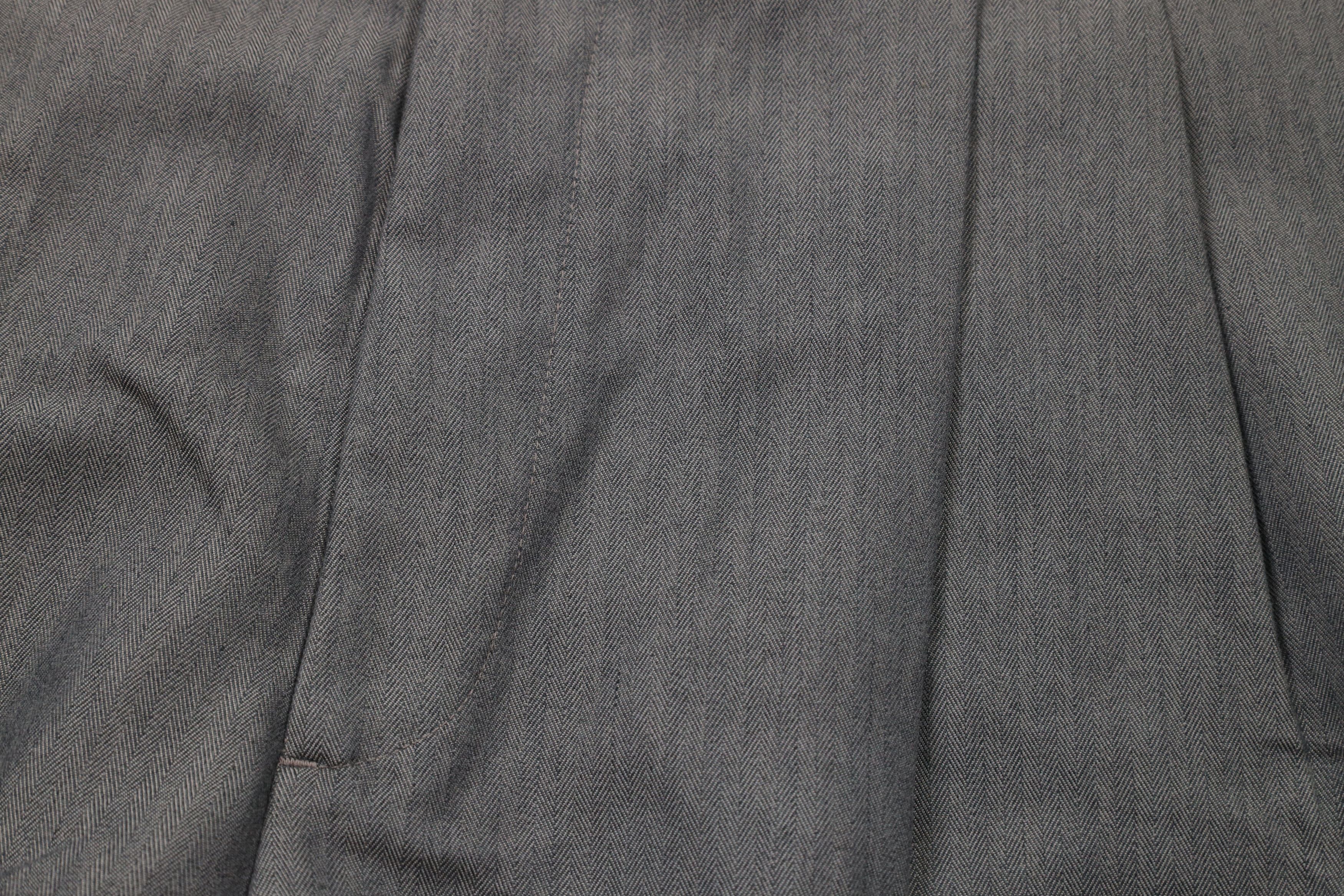 Ralph Lauren × Vintage Vintage 90s Chaps Ralph Lauren Herringbone Chino Pants Size US 38 / EU 54 - 6 Thumbnail