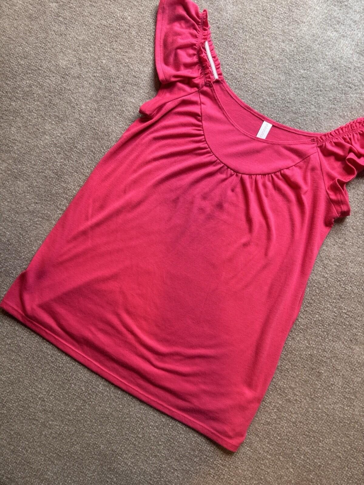 Other Xhilaration Sleeveless Bright Pink Tank Top 771 Size M / US 6-8 / IT 42-44 - 1 Thumbnail