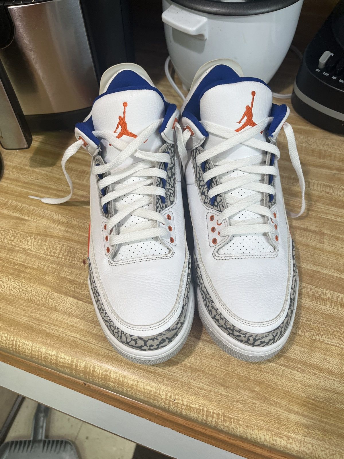 Jordan Brand × Nike Jordan 3 New York knicks Size US 12 / EU 45 - 6 Thumbnail