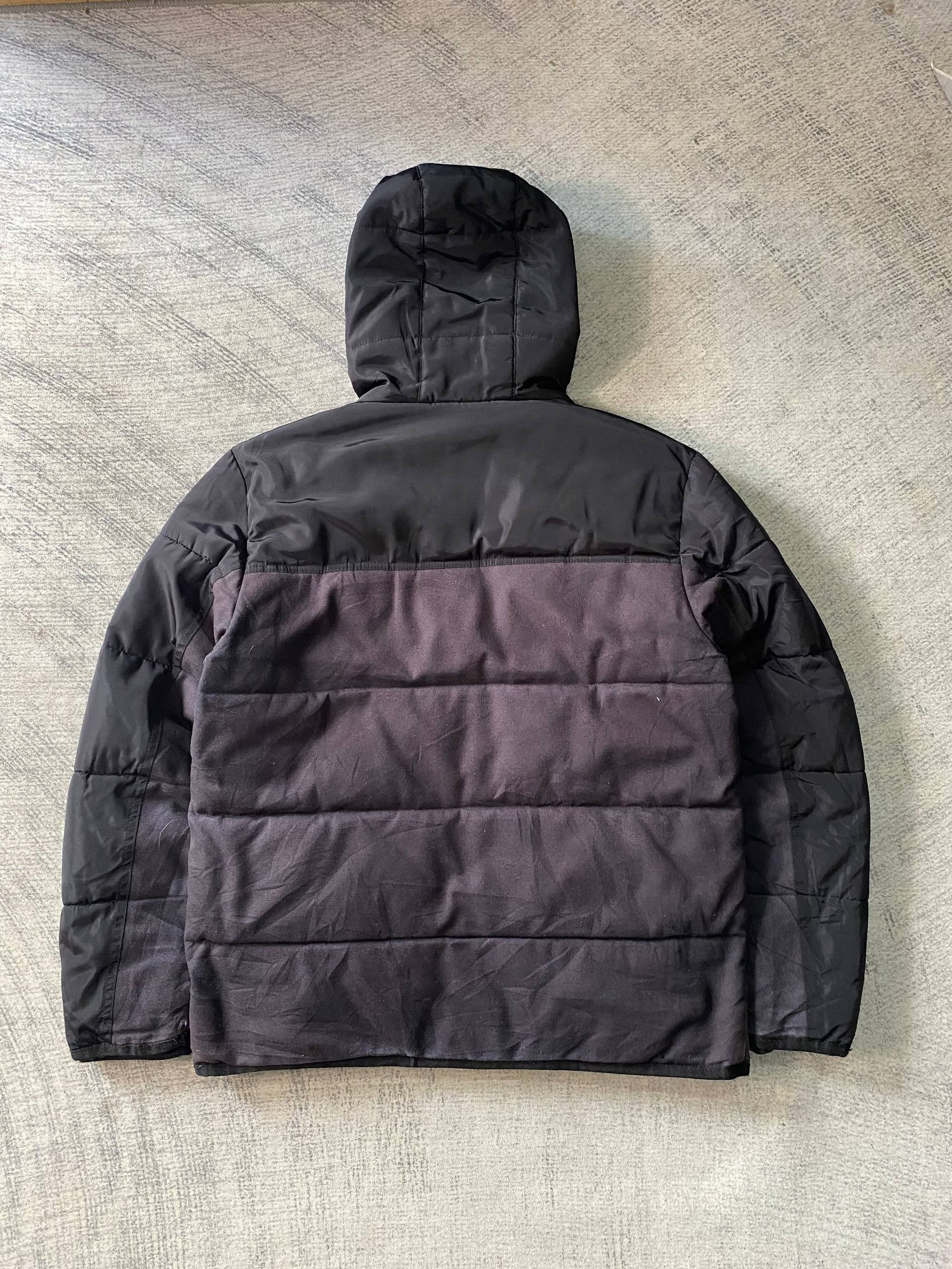 Zara Zara Man Denim Puffer Jacket Navy Black Size US XL / EU 56 / 4 - 6 Thumbnail