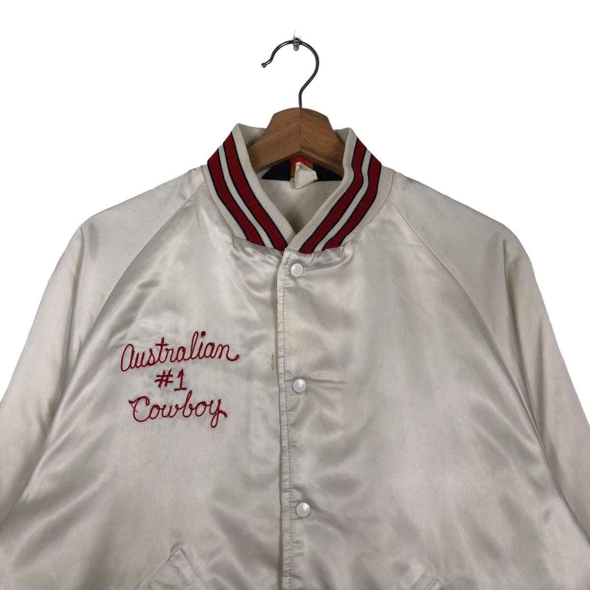 Vintage 🔥80’s Vintage Bomber Jacket Pla-Jac by Dunbrooke Sugar Cane Size US L / EU 52-54 / 3 - 3 Thumbnail