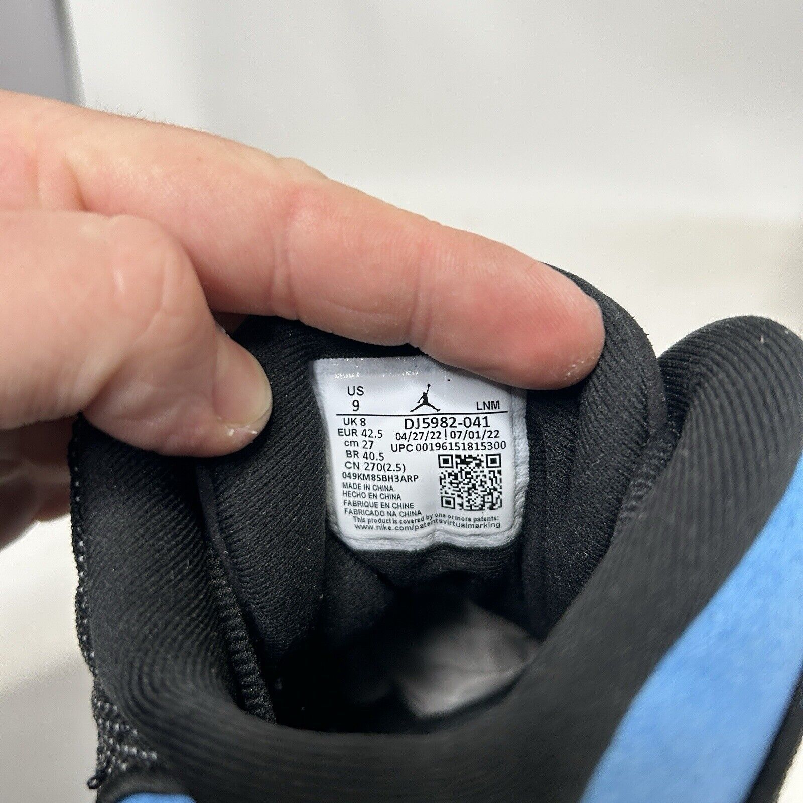 Jordan Brand Nike Shoes Air Jordan 13 Retro OG “University Blue/UNC” 2024 Size US 9 / EU 42 - 6 Thumbnail