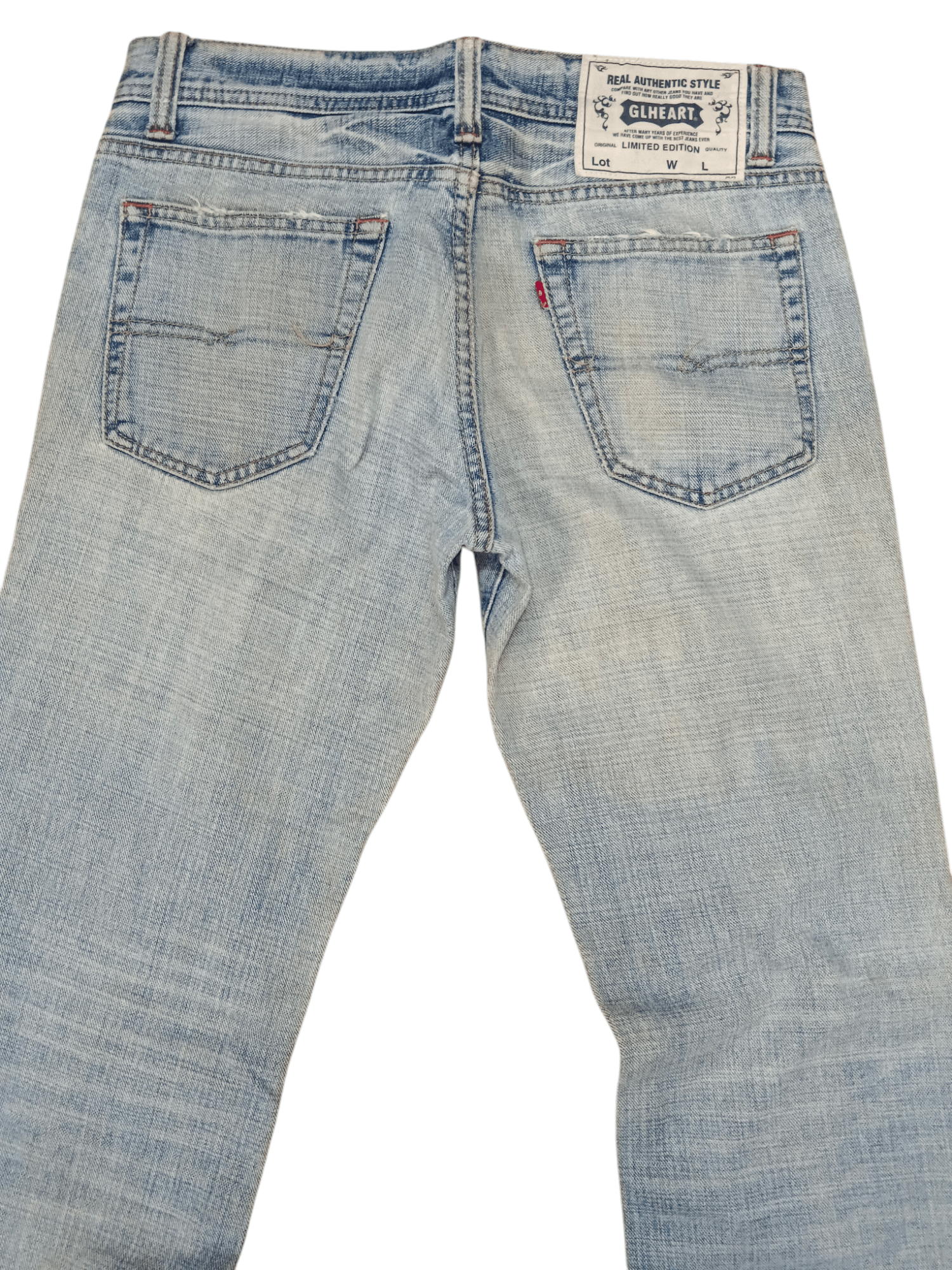 Iron Heart GLHEART Limited Edition Distressed Flare Denim Size US 30 / EU 46 - 5 Thumbnail