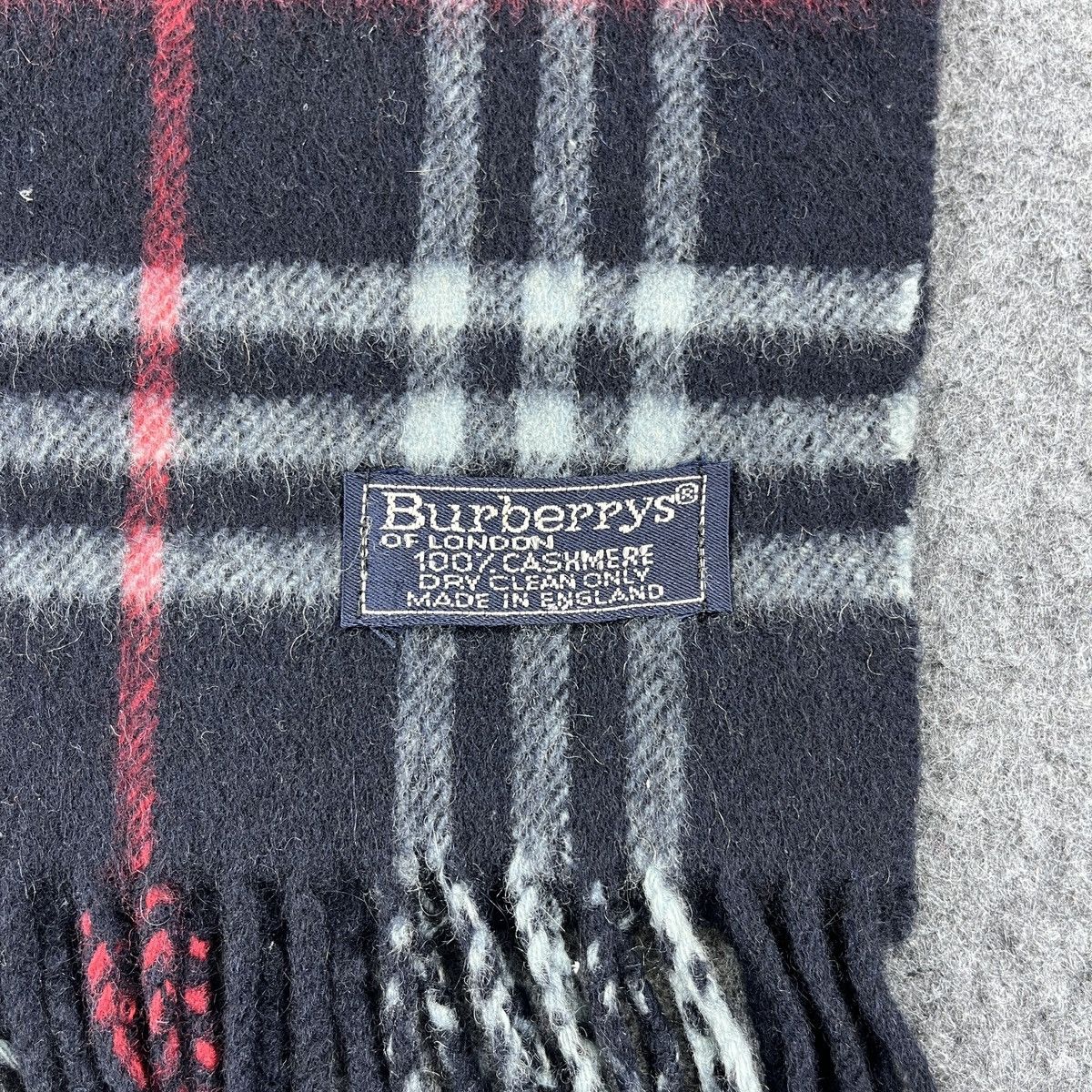 Burberry × Vintage Burberrys Scarf / Muffler / Neckwear K060 Size ONE SIZE - 5 Thumbnail