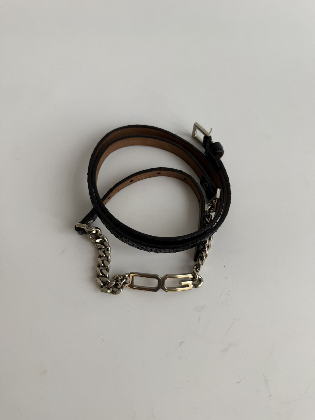 Dolce & Gabbana Dolce & Gabbana archive DG buckle chain belt Size ONE SIZE - 1 Thumbnail