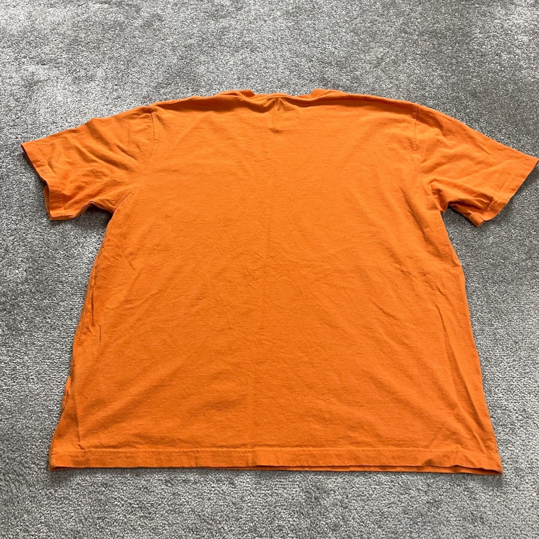 Carhartt VINTAGE Carhartt K87 Original Fit T-Shirt Mens XL Orange Crew Neck Pocket Cotton Size US XL / EU 56 / 4 - 2 Thumbnail