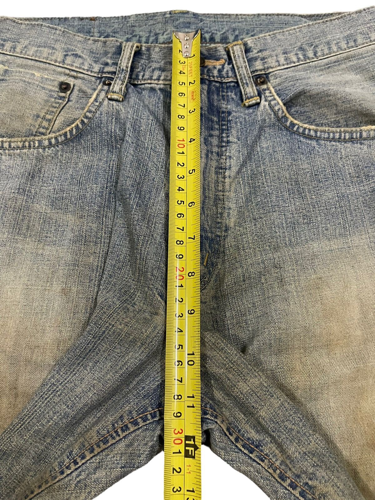Edwin Vintage 90s Edwin Mud Wash Style Loose Jeans Size US 30 / EU 46 - 13 Thumbnail