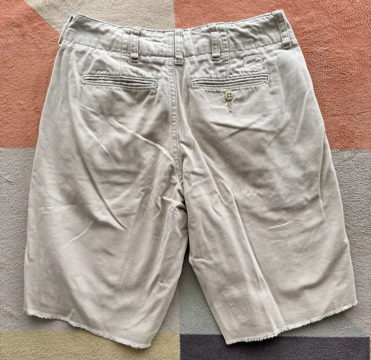 Denim & Supply Ralph Lauren Ralph Lauren Denim Supply Patch Print Canvas Shorts K22 Size US 27 - 6 Thumbnail
