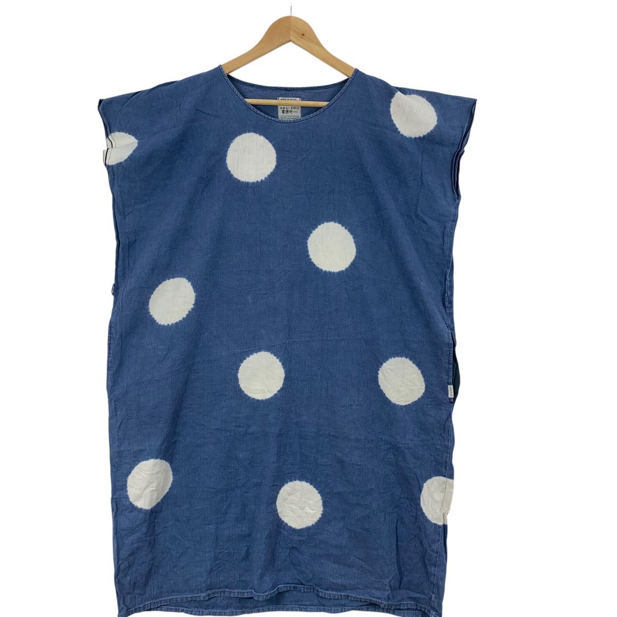 SOU SOU SOU SOU Kantoui Traditional Style Polka Dot Pattern Size XXL / US 16-18 / IT 52-54 - 4 Thumbnail