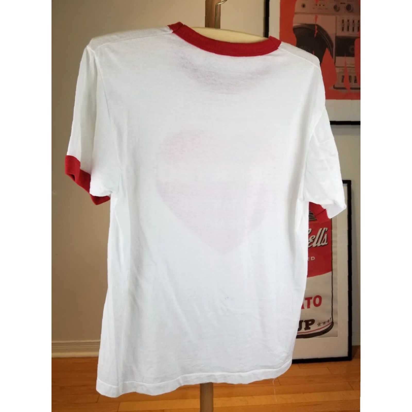 Equipment VINTAGE JONSERED CHAINSAWS OUTDOOR EQUIPMENT RINGER T-SHIRT SZ LARGE Shirt Men XS? Size US L / EU 52-54 / 3 - 5 Thumbnail
