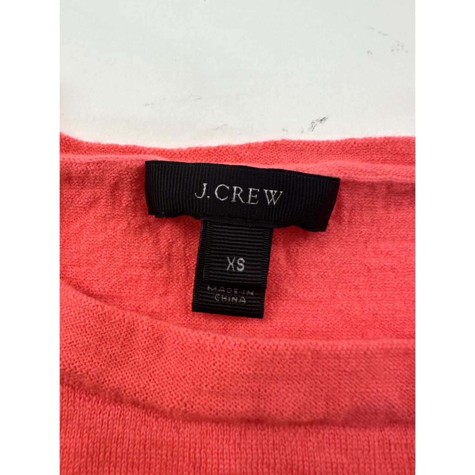 J.Crew J.Crew Sweater Women’s XS Pink Lightweight Wool Zip Shoulders Long Sleeve Pullover Womens Size XS / US 0-2 / IT 36-38 - 3 Thumbnail