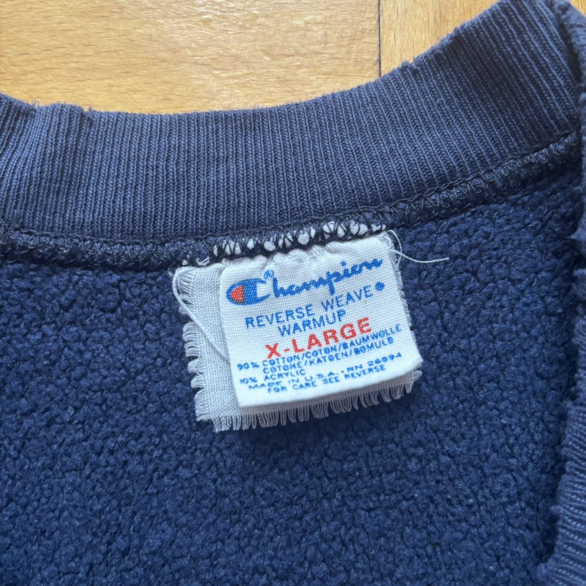 Champion Vintage 70s/80s Champion Reverse Weave Notre Dame Crewneck Size US XL / EU 56 / 4 - 4 Thumbnail