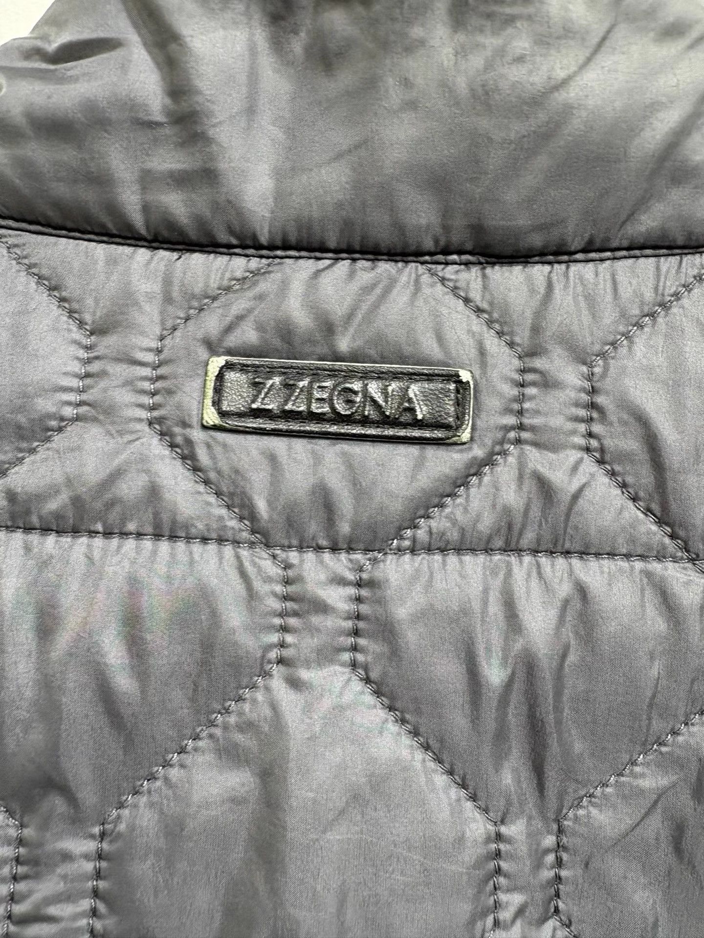 Z Zegna Z ZEGNA Black Diamond Quilted Padded Jacket K29 Size US XXL / EU 58 / 5 - 5 Thumbnail