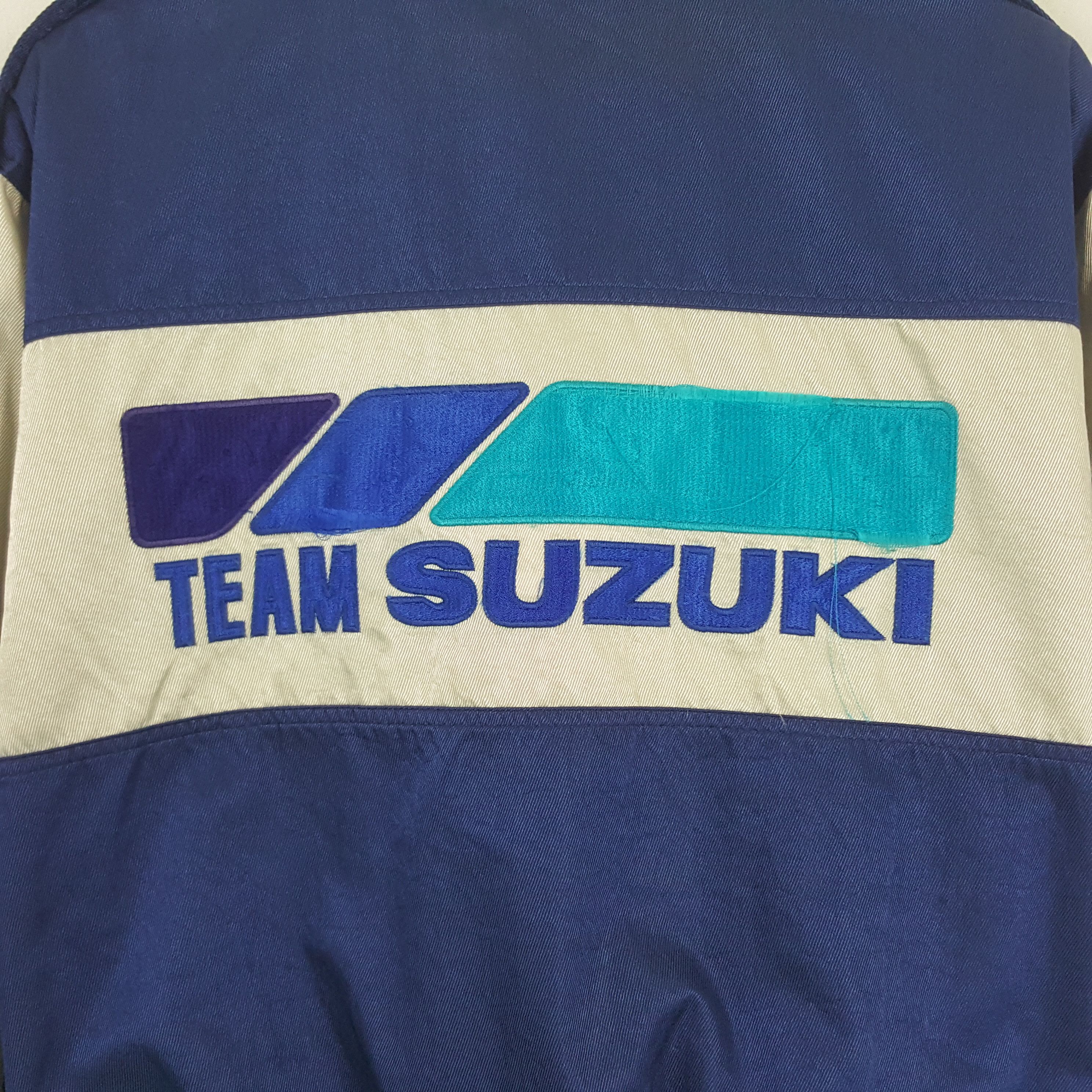 Sports Specialties × Vintage Vintage Team Suzuki Worker Windbreaker Racing Jacket Size US L / EU 52-54 / 3 - 2 Thumbnail