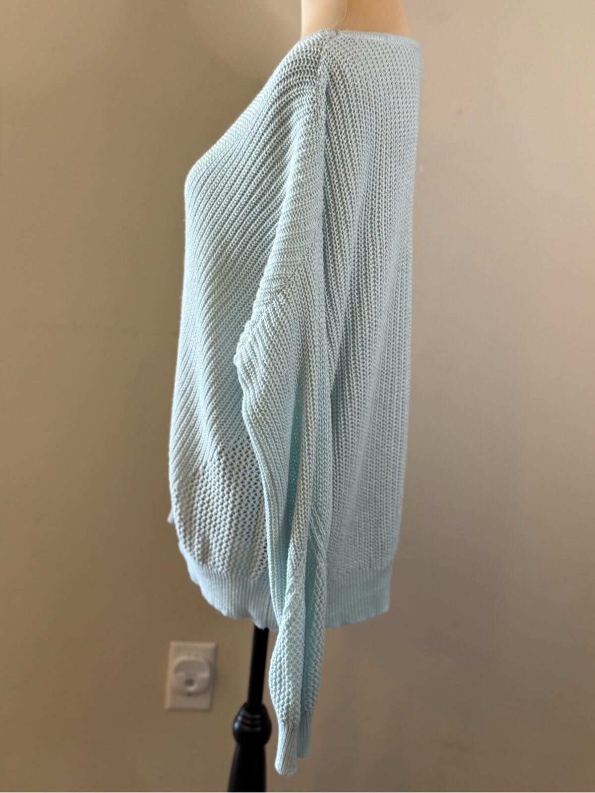 Other Hem & Thread sweater pastel sky blue knit pull over SZ LG Size L / US 10 / IT 46 - 3 Thumbnail