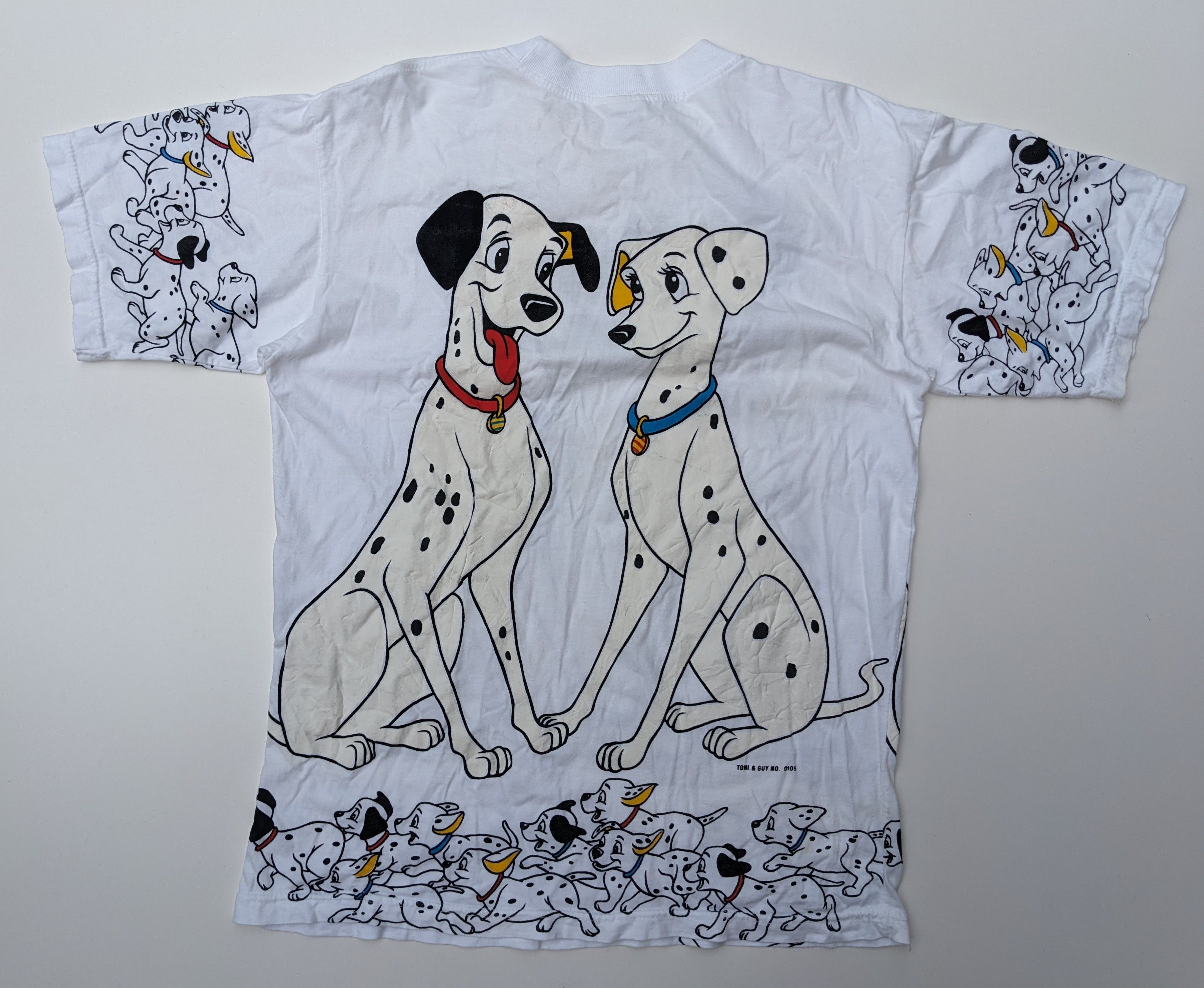 Vintage Vintage bootleg 101 dalmatians AOP Size US M / EU 48-50 / 2 - 2 Thumbnail