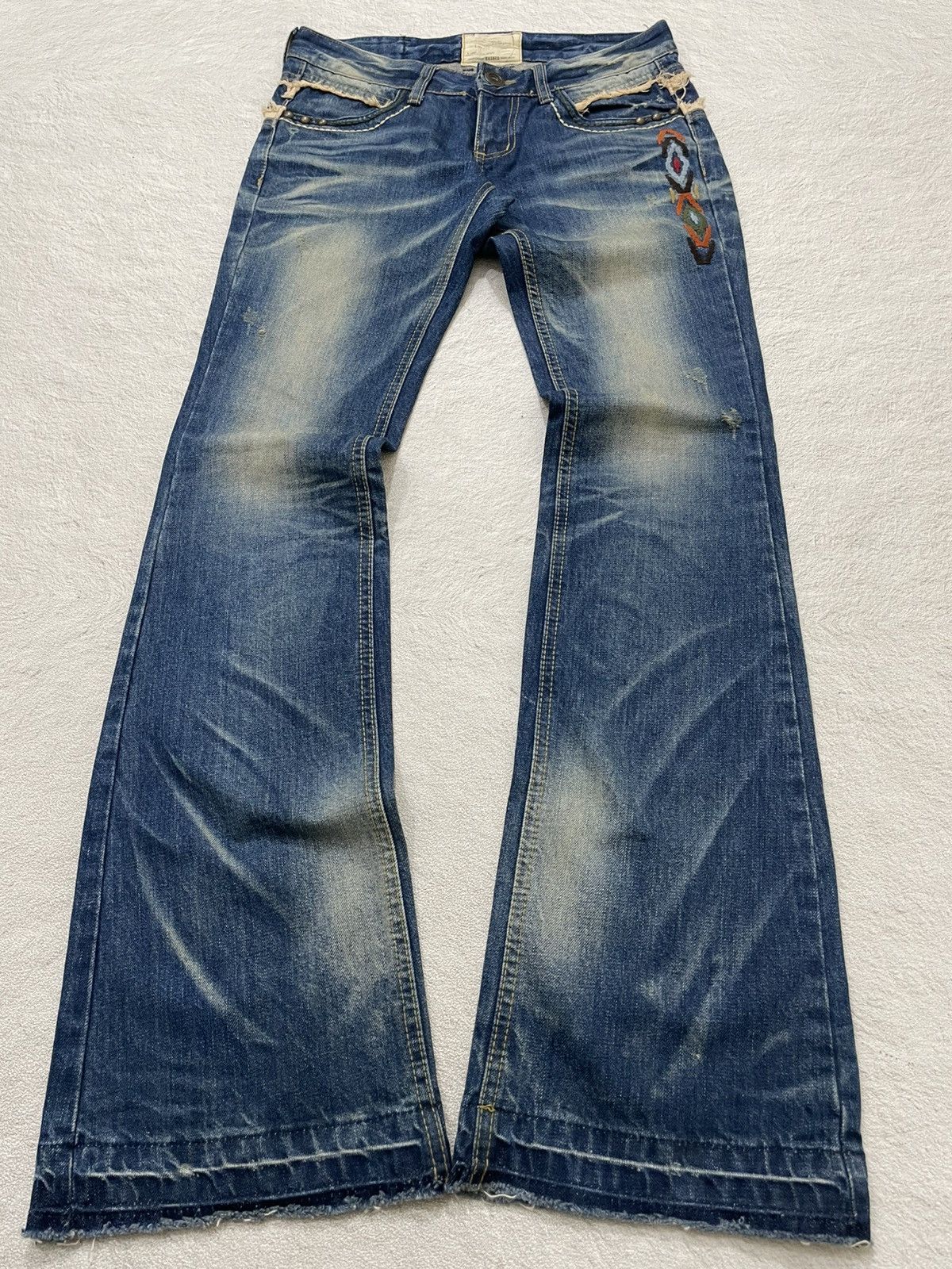 00's archive LOLITA jeans flare y2k archive Lolita jeans