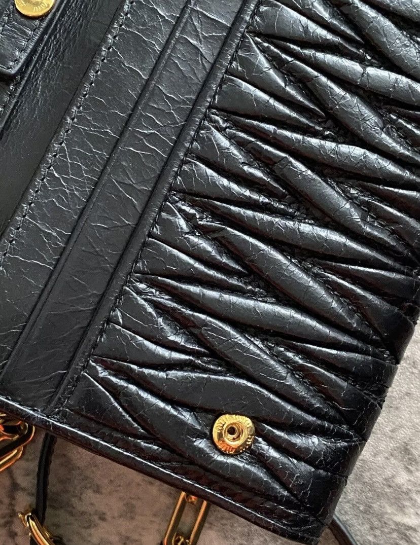 Miu Miu Matelasse wallet on chain Size ONE SIZE - 11 Thumbnail