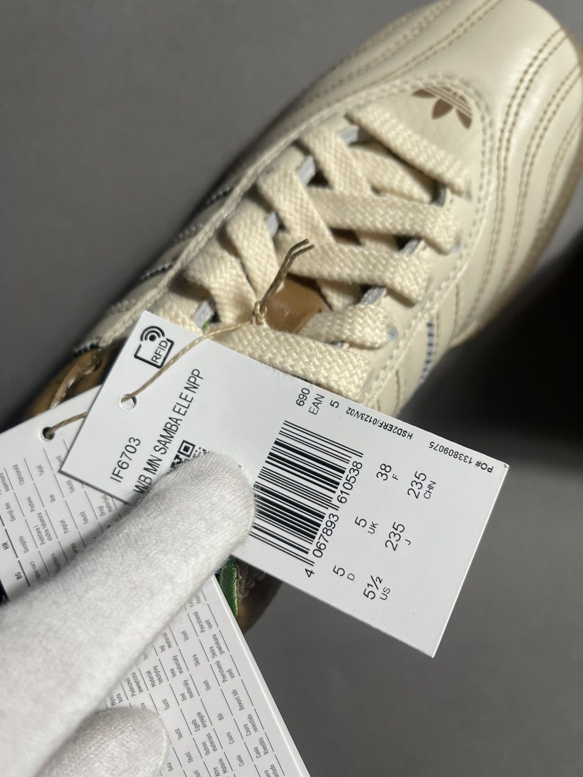 Adidas × Wales Bonner Adidas x Wales Bonner Samba EU36 Size US 6 / IT 36 - 8 Thumbnail