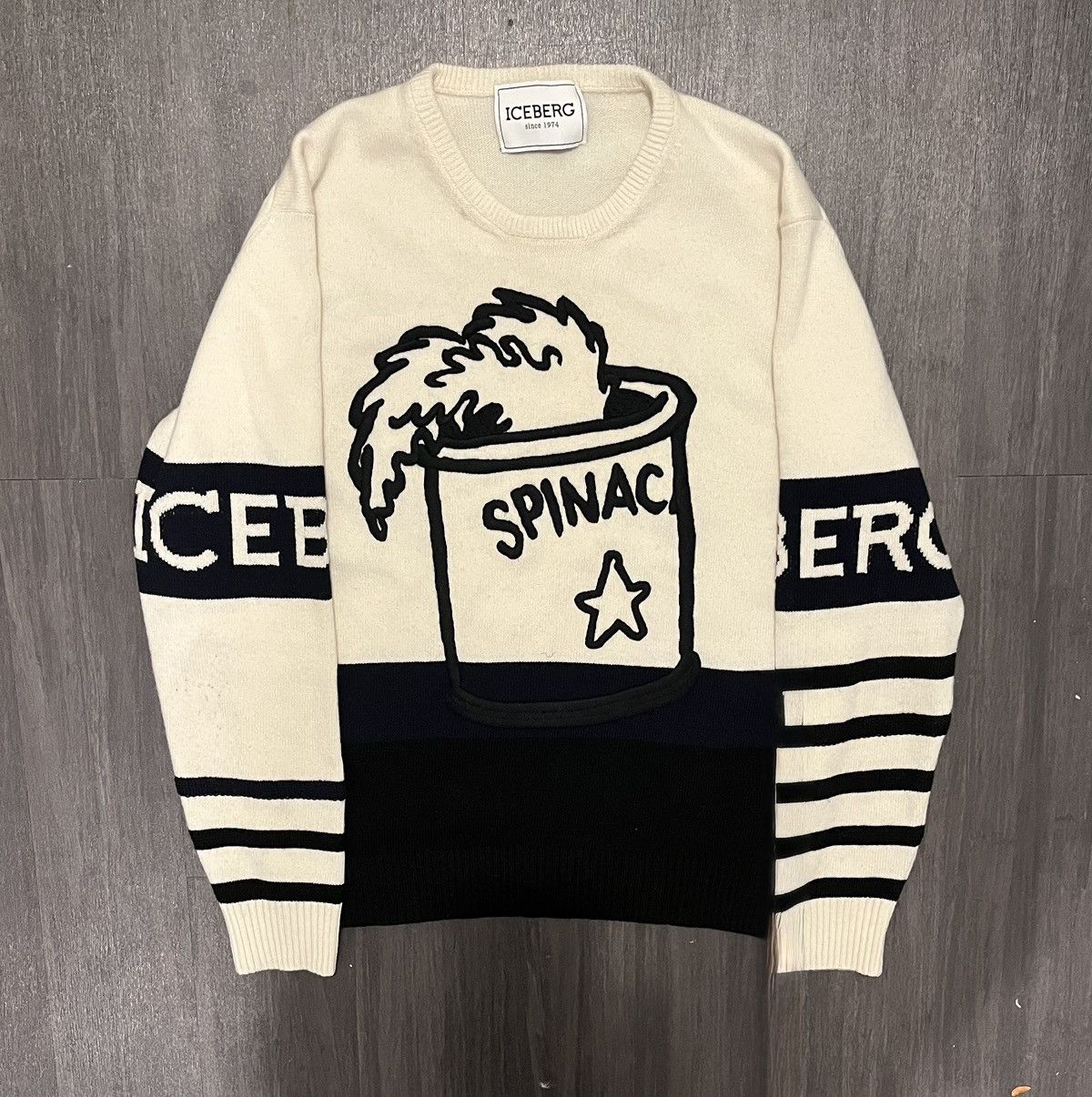 Disney × Iceberg Iceberg History Fantasia Mickey Knit Sweater