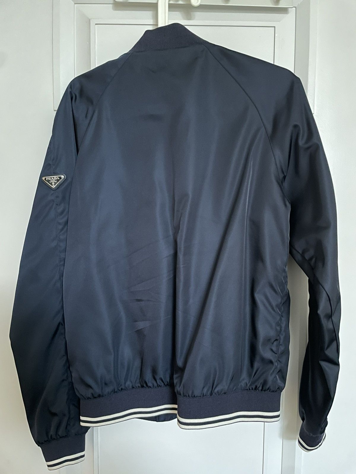 Prada Prada men’s Navy nylon light bomber jacket Size US S / EU 44-46 / 1 - 6 Thumbnail