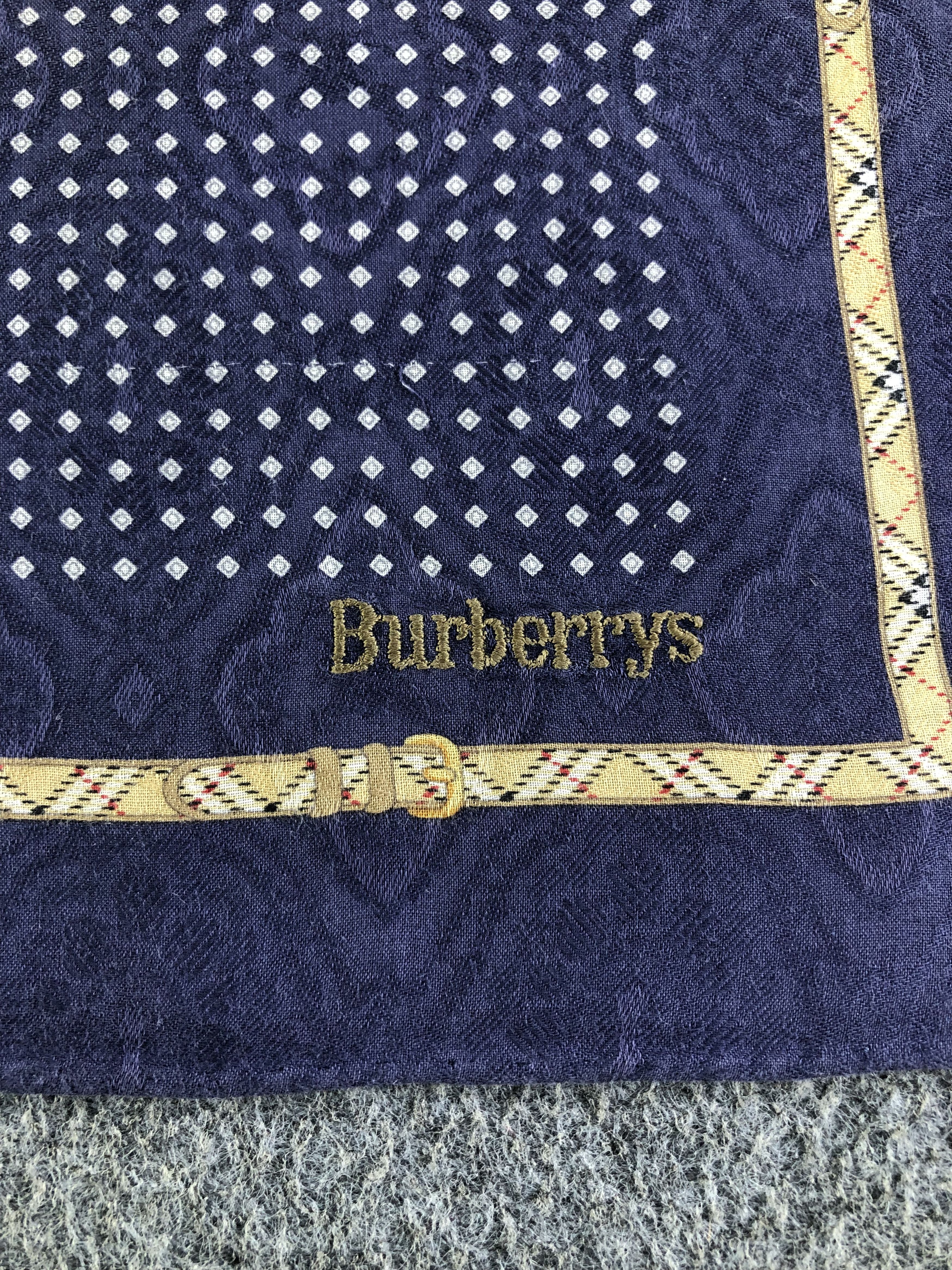 Burberry Burberrys Handkerchief / Bandana / Neckerchief C395 Size ONE SIZE - 5 Thumbnail