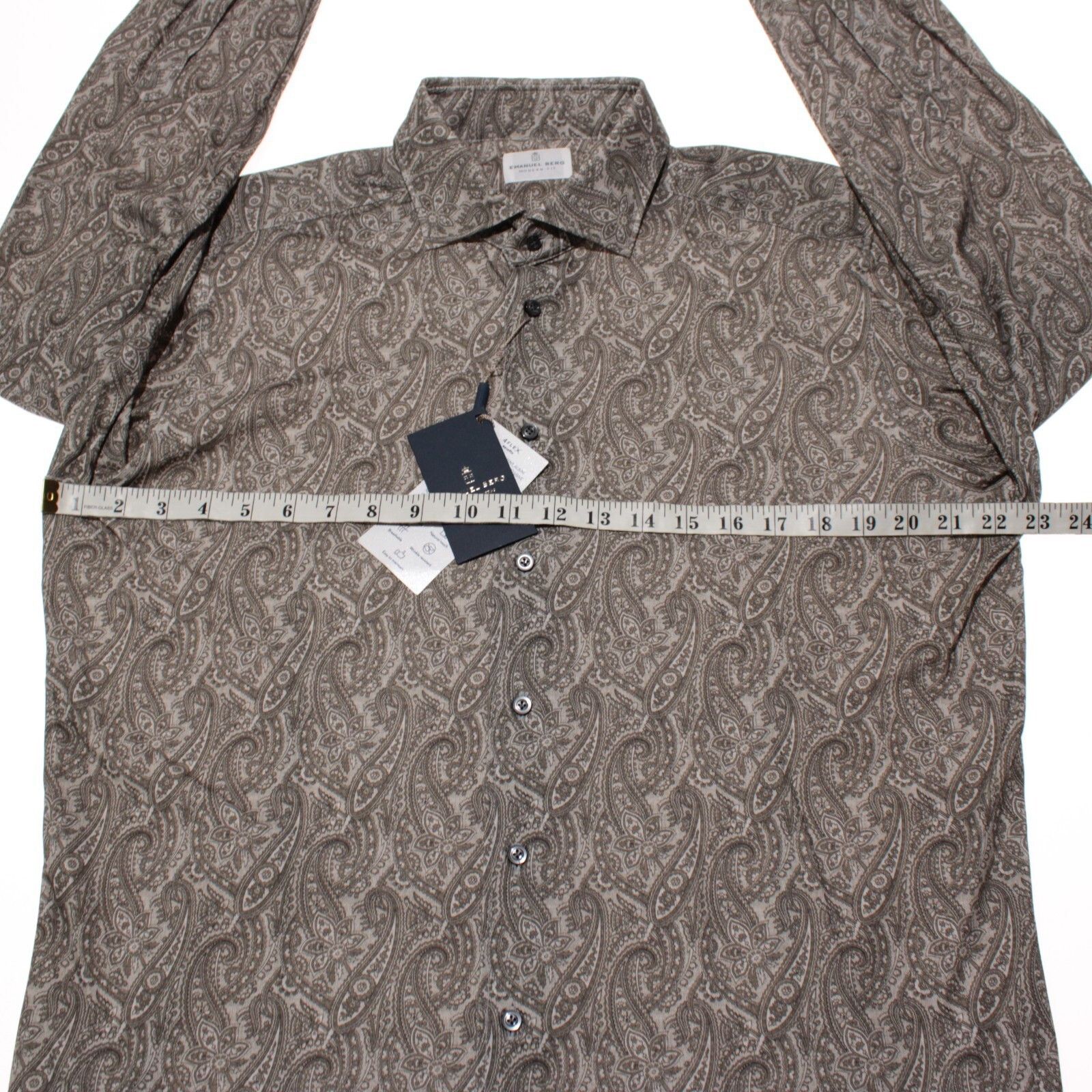Other Emanuel Berg New with tags Shirt Size L US In Brown Size US L / EU 52-54 / 3 - 4 Thumbnail