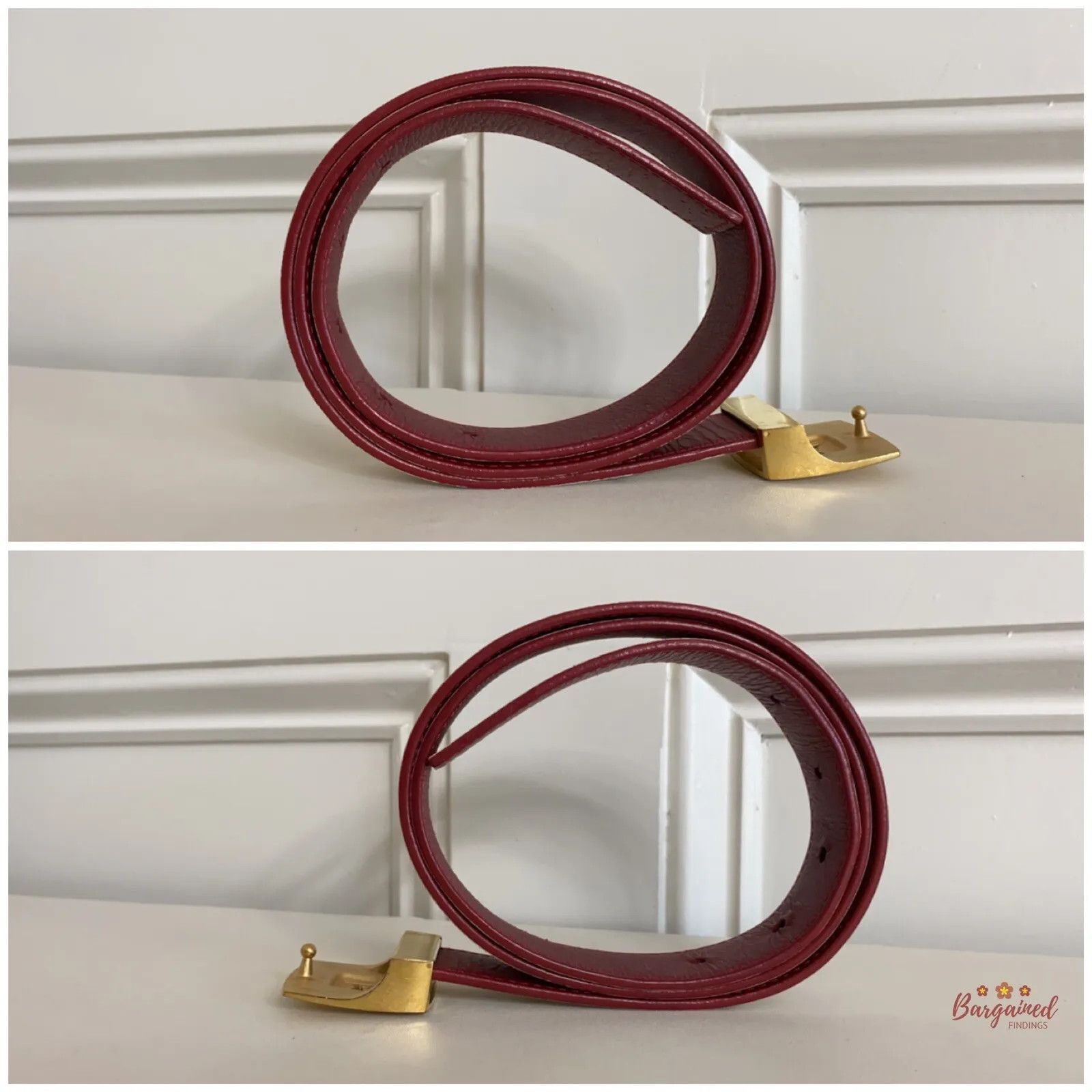 Louis Vuitton × Takashi Murakami Louis Vuitton White Monogram Multicolor LV Reversible Belt Size 30 - 5 Thumbnail