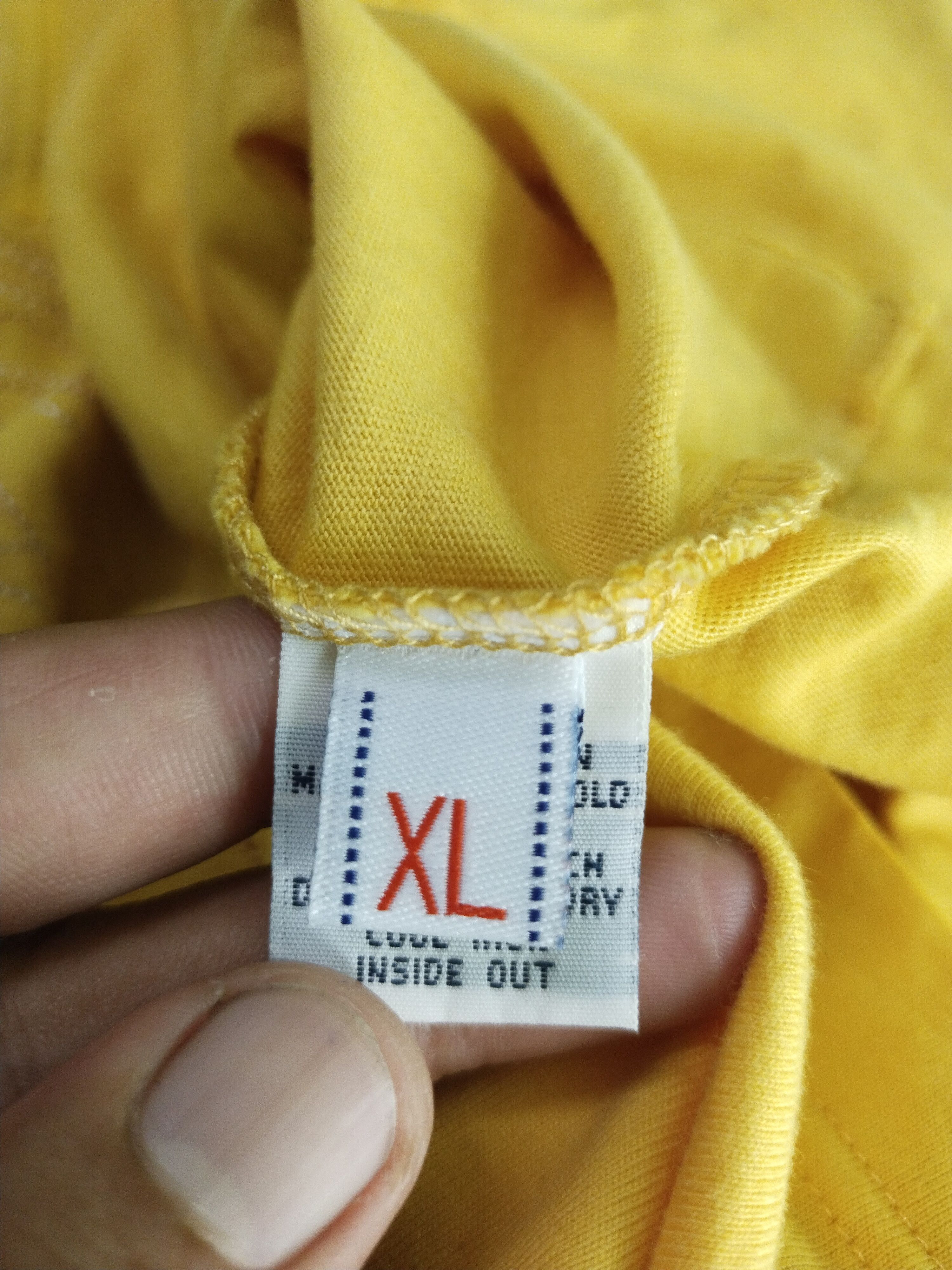 Evisu Vintage Evisu Embroidery Yellow Shirt Tee Size US M / EU 48-50 / 2 - 11 Thumbnail
