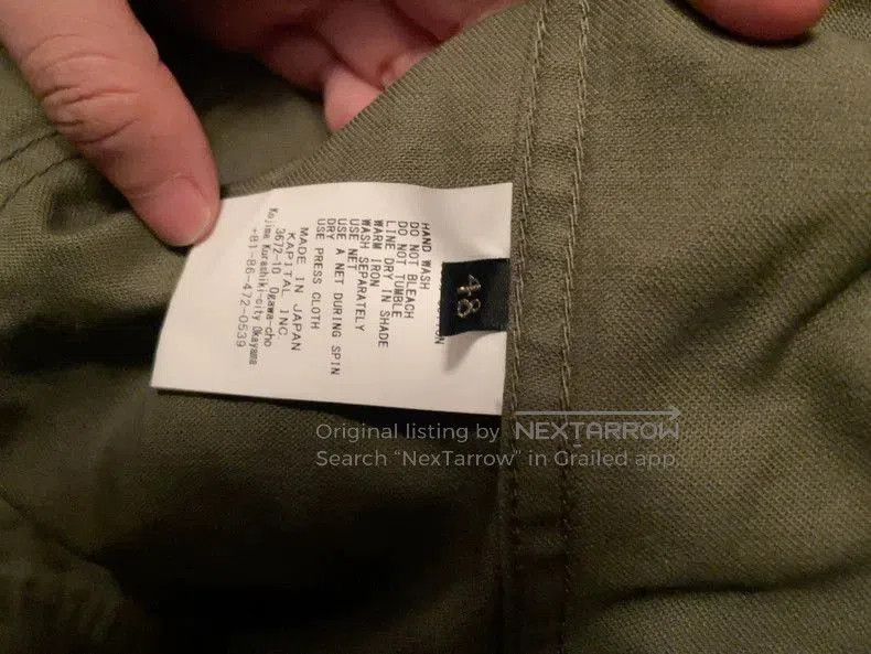Kapital KAPITAL Cotton Smiley Face Men's Jacket. Size US M / EU 48-50 / 2 - 7 Thumbnail