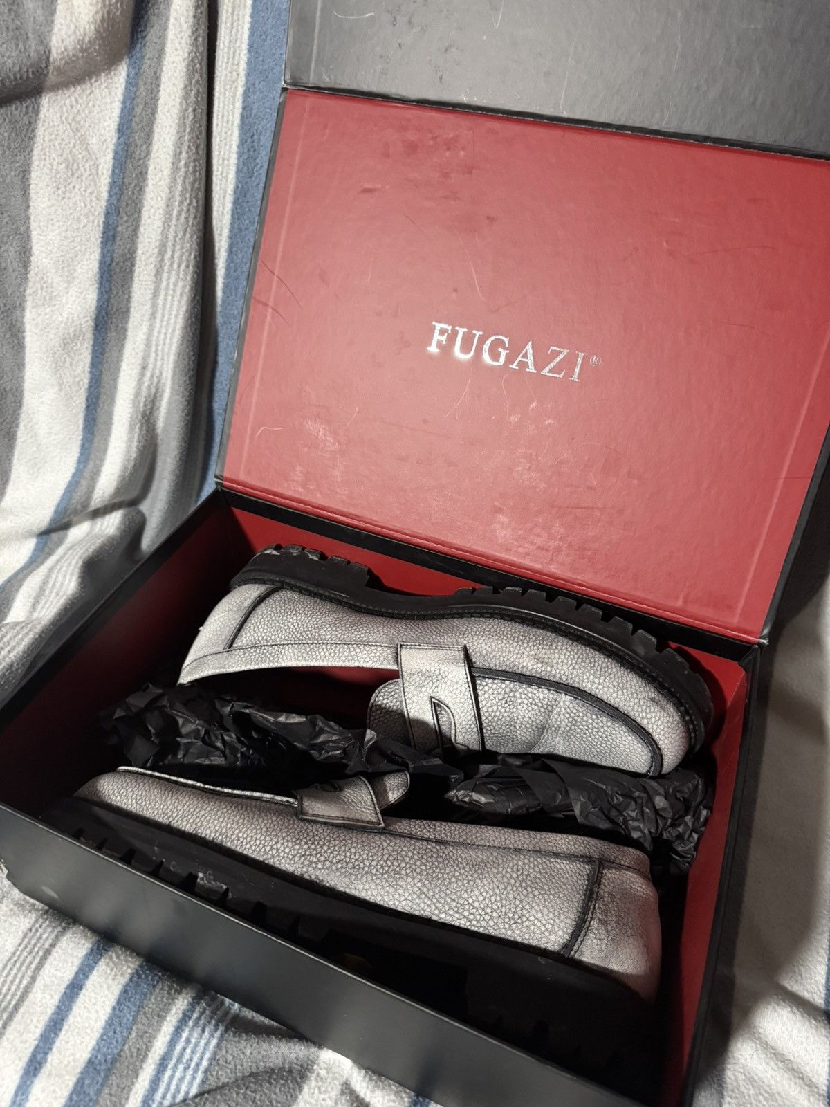 Fugazi Fugazi Penny Loafers Size US 13 / EU 46 - 1 Thumbnail