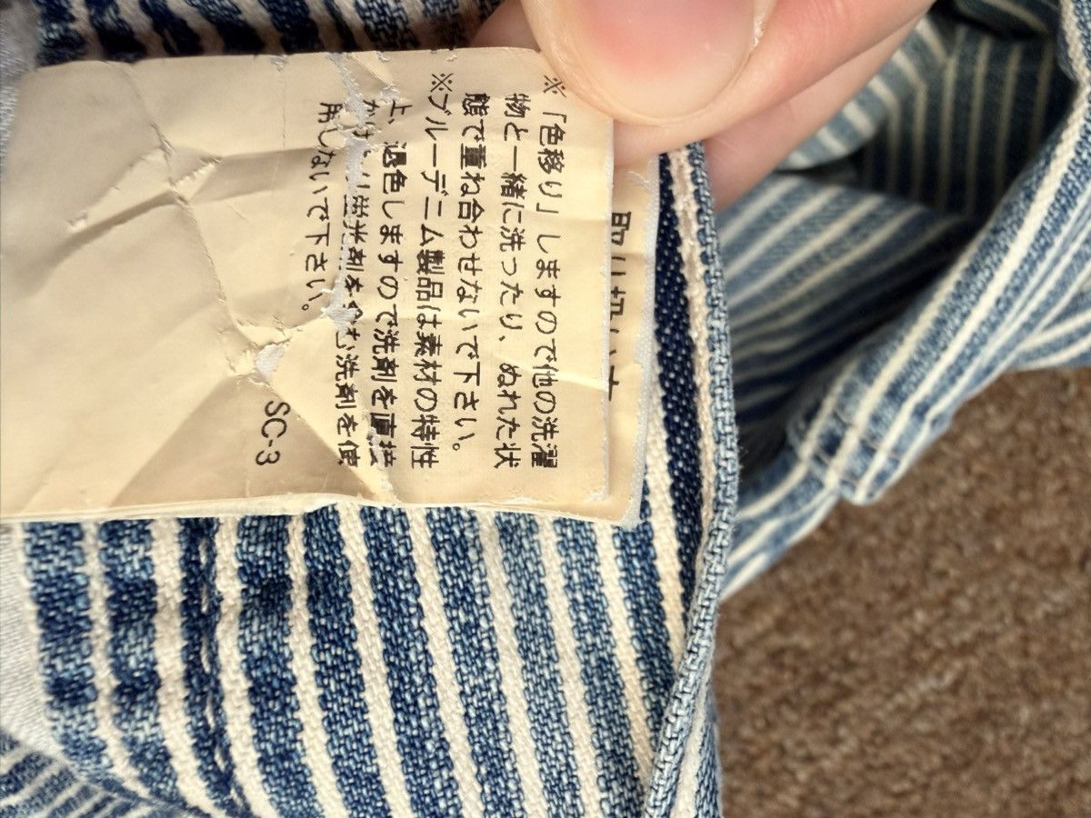 Japanese Brand Vintage Cuetieen Stripe Pants Size 32" / US 10 / IT 46 - 12 Thumbnail