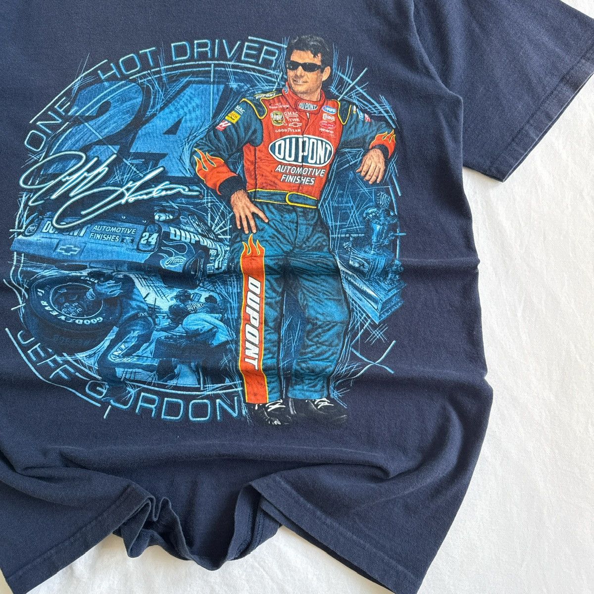 NASCAR Vintage NASCAR Jeff Gordon Graphic Tee Navy M Size US M / EU 48-50 / 2 - 4 Thumbnail