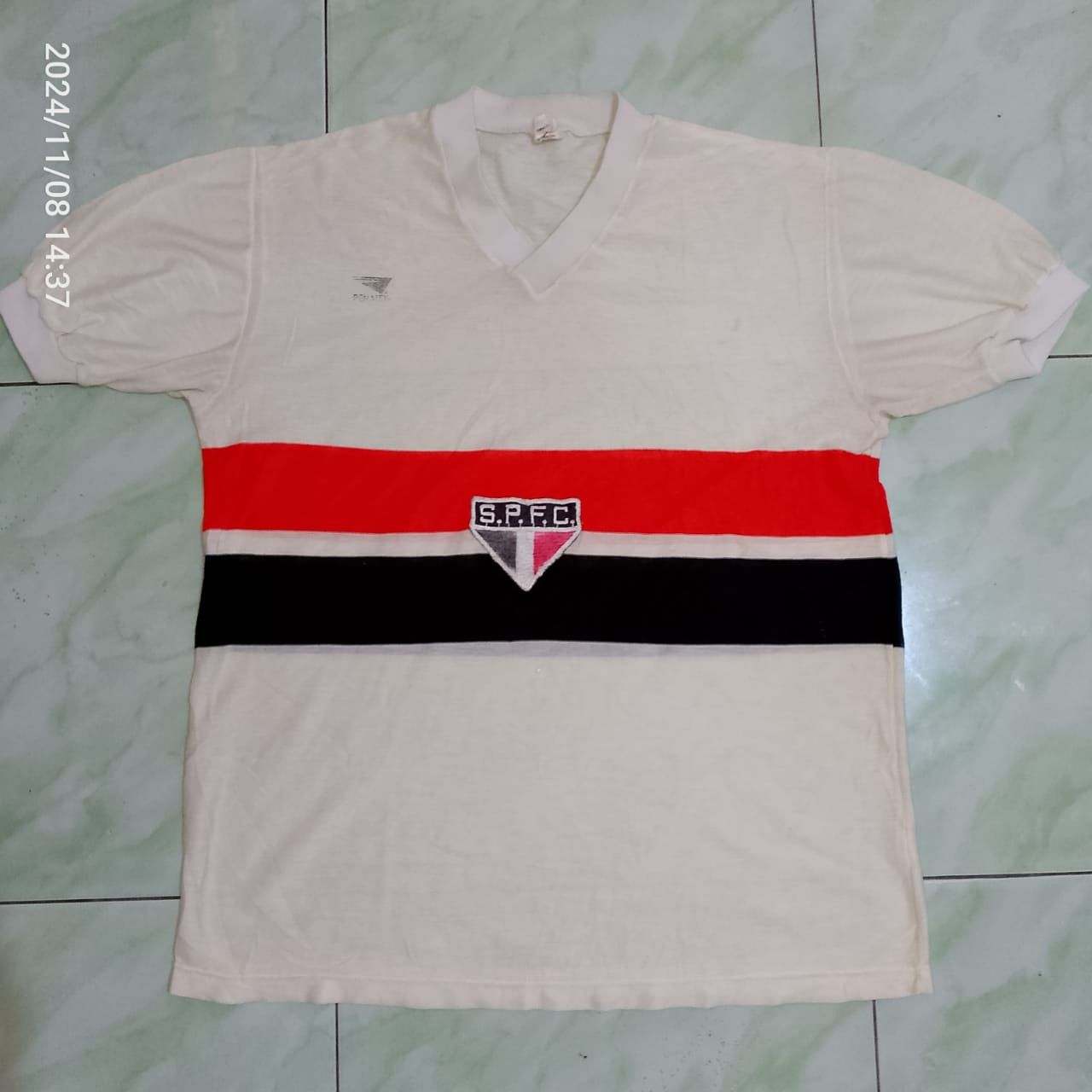 Penalty vintage jersey sao paolo home 1978 repro Size US L / EU 52-54 / 3 - 1 Thumbnail