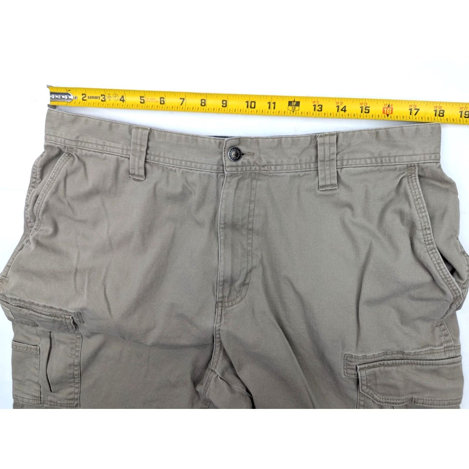 Vintage RedHead Cargo Pants Men 36 Regular Beige Cotton Outdoor Hiking Work Casual Size US 36 / EU 52 - 5 Thumbnail
