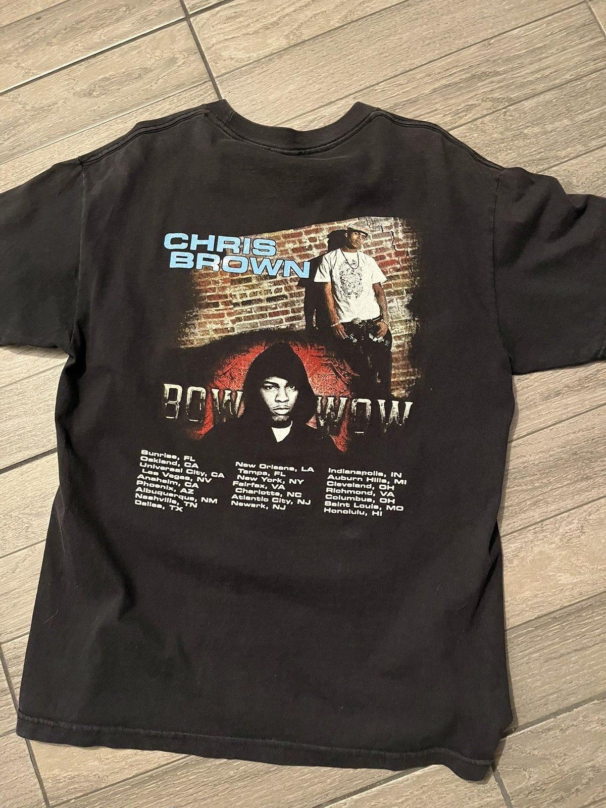 Rap Tees Chris brown rap tee Size US L / EU 52-54 / 3 - 3 Thumbnail
